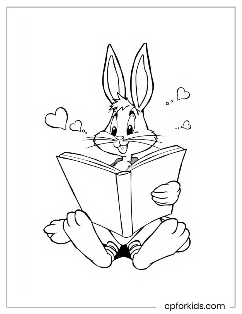 While His Lover Lola Reads What Bugs Has Written About Her