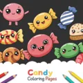 Candy coloring pages featured image