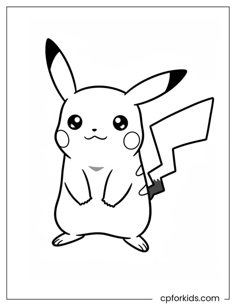 Collection of 100+ Pokémon coloring pages showcasing Pikachu, Eevee, Charizard, Mewtwo, and various scenes from the Pokémon universe