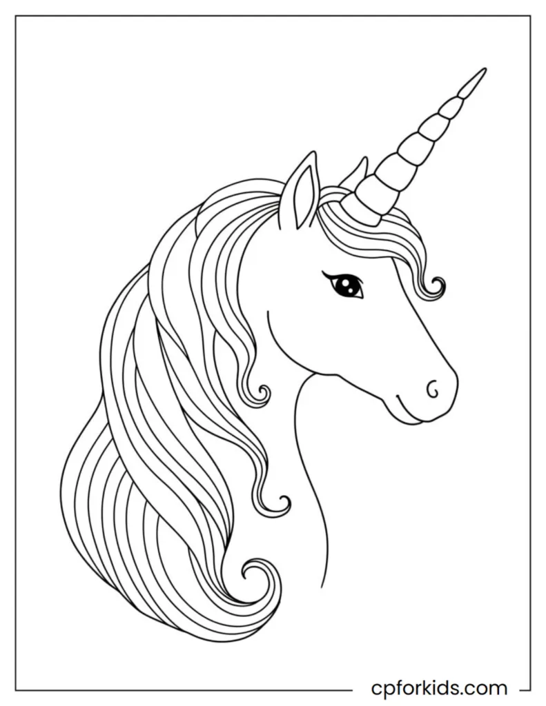 Collection of 120+ unicorn coloring pages showcasing cute baby unicorns, rainbow scenes, and magical adventures
