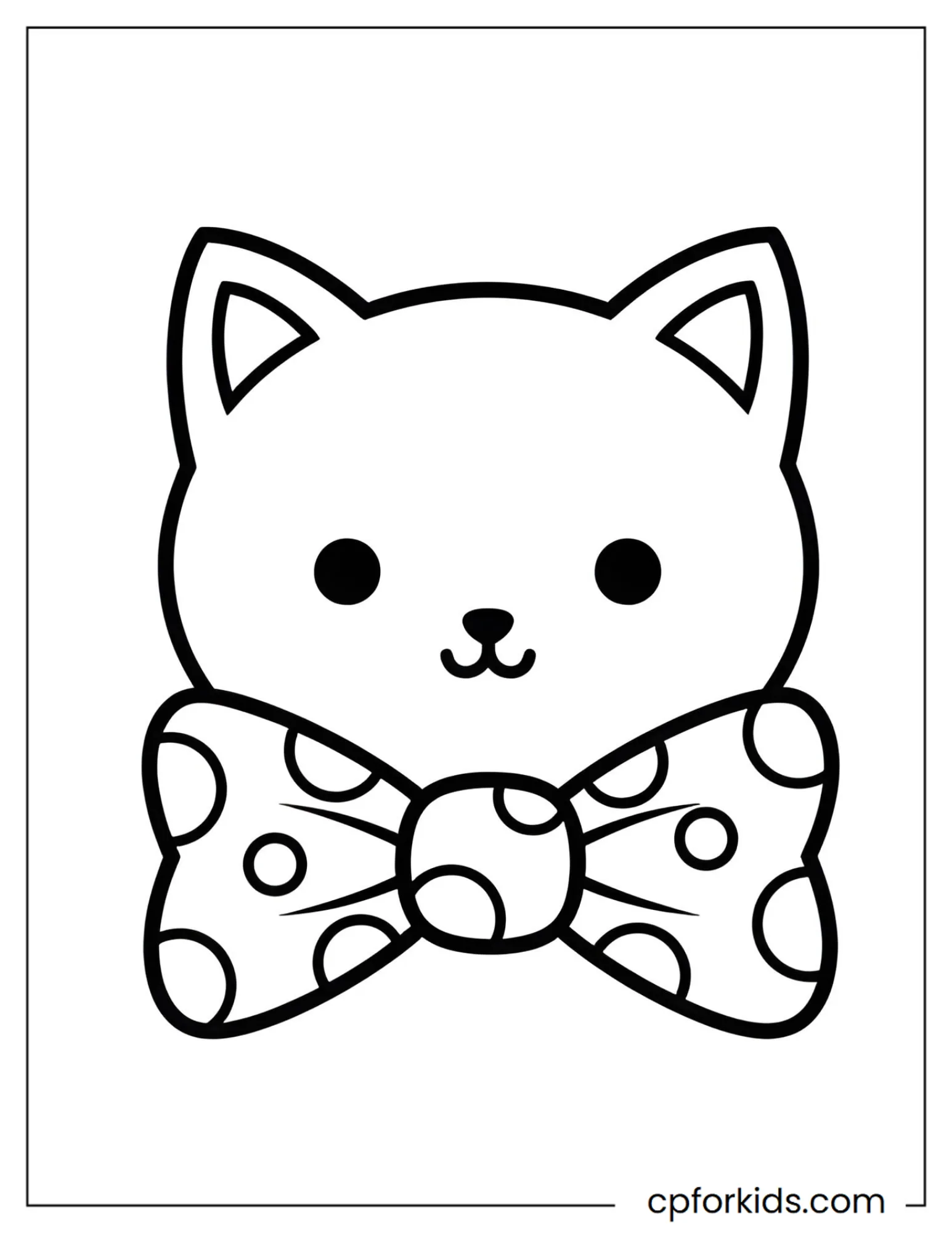 Stylish Cat in a Bowtie