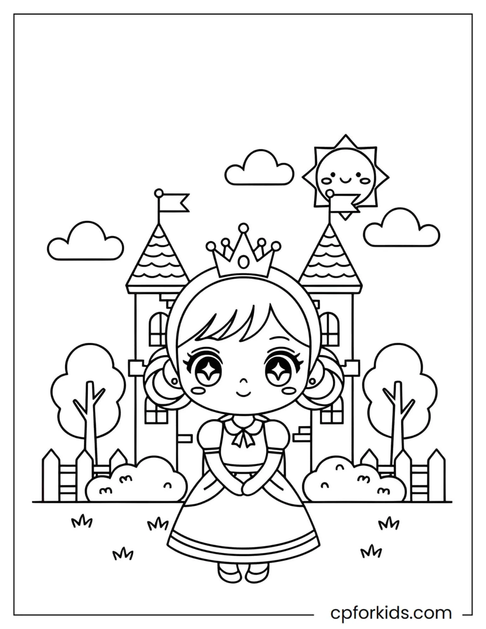 Chibi Princess and Her Castle