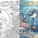 Dolphin Coloring Pages