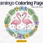 Free Printable Flamingo Coloring Pages