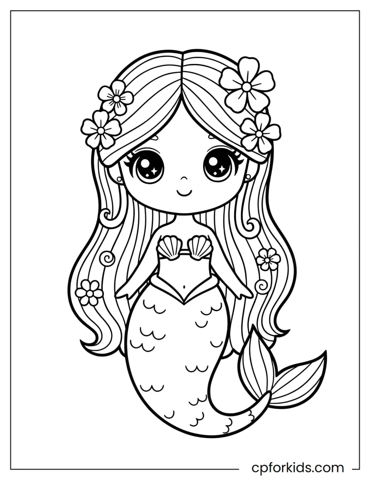 Kawaii Mermaid Princess