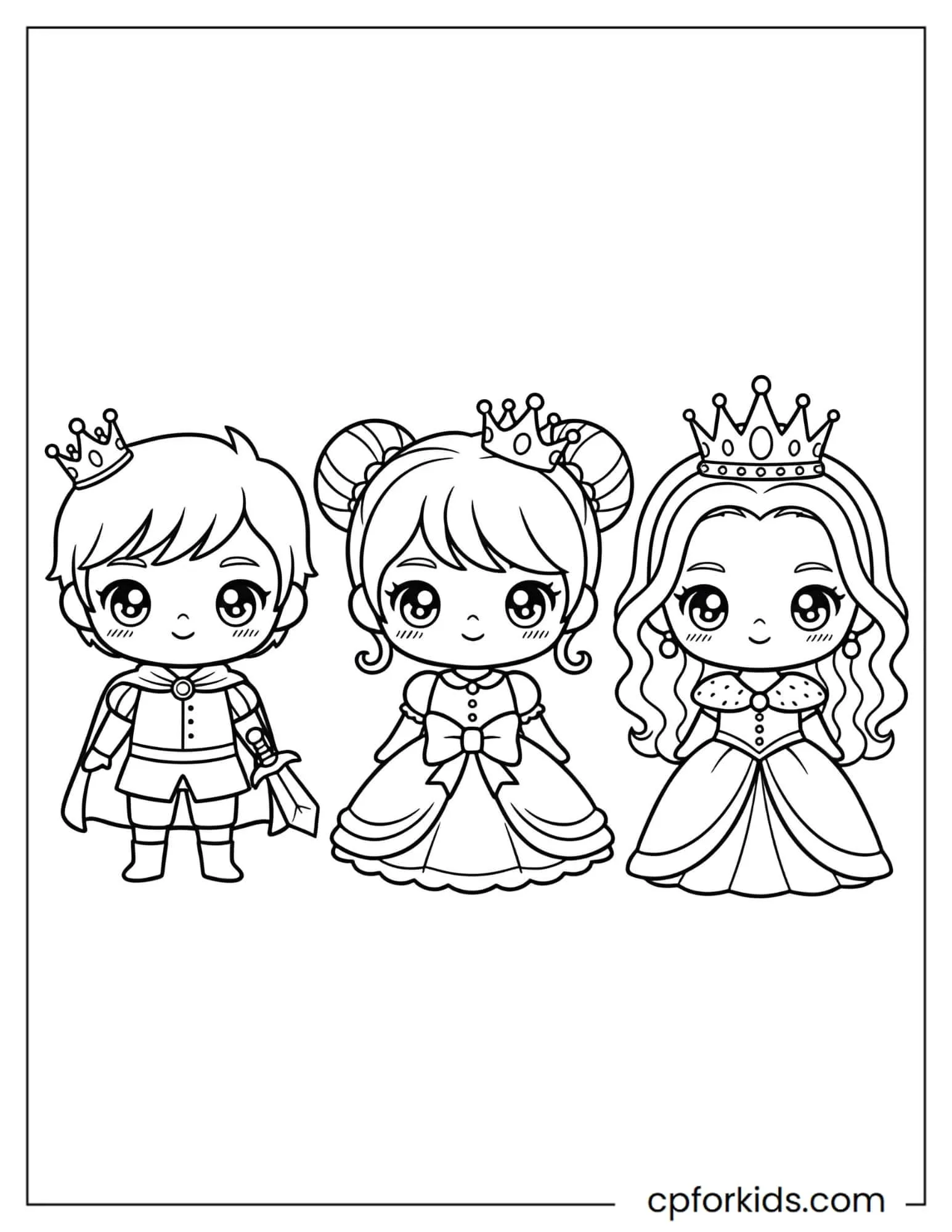 Kawaii Royal Family