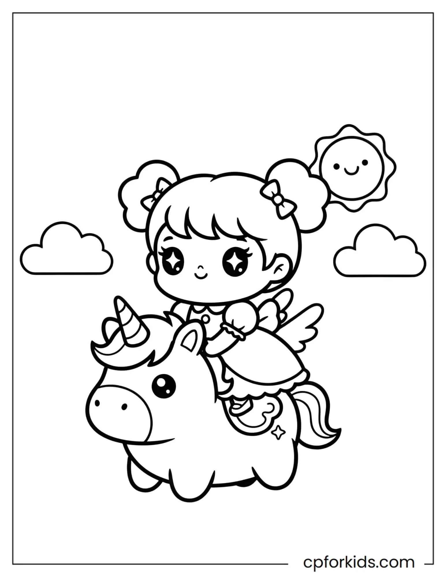 Kawaii Unicorn Princess