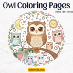 Free Printable Owl Coloring Pages