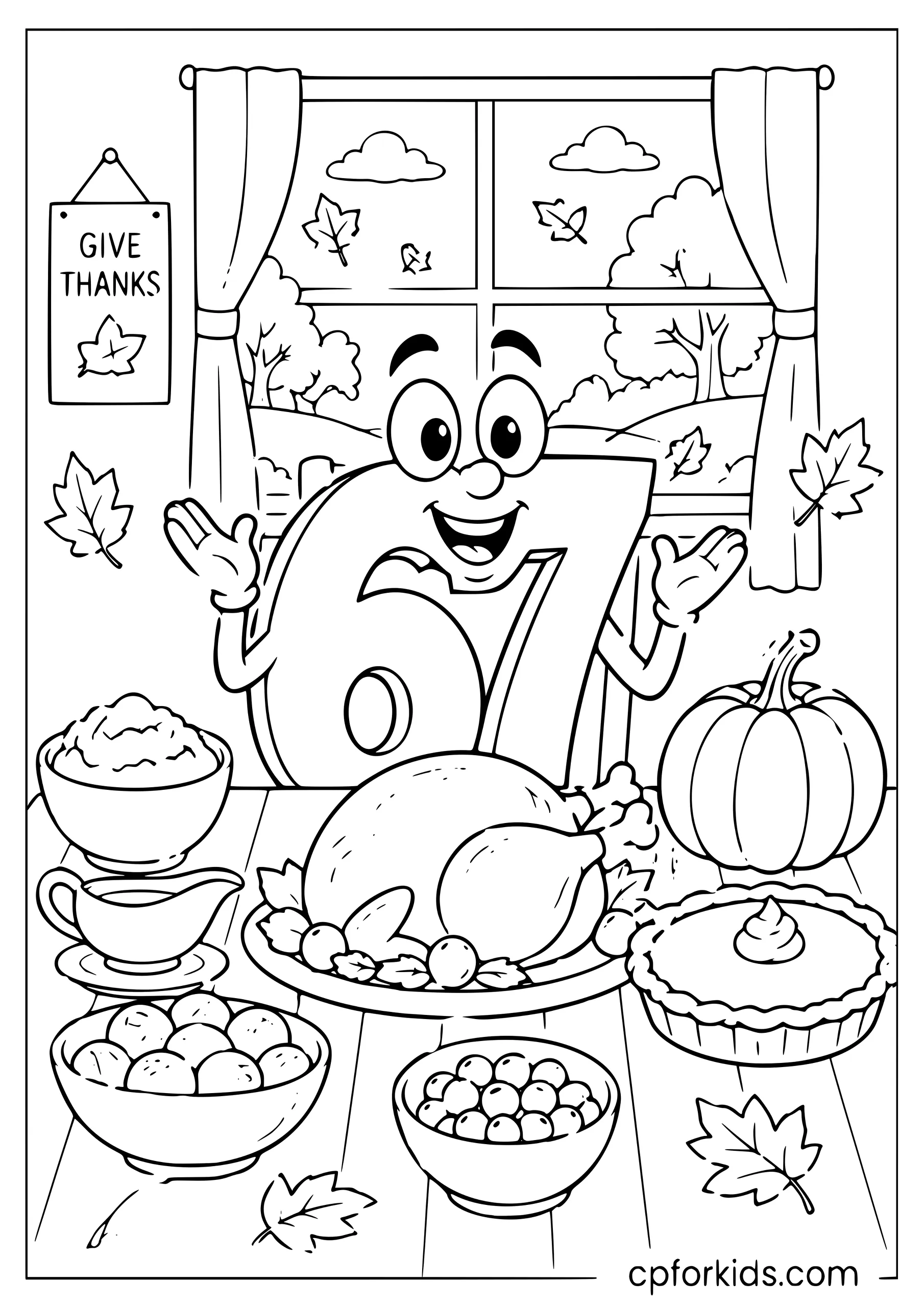 67 at Thanksgiving Dinner