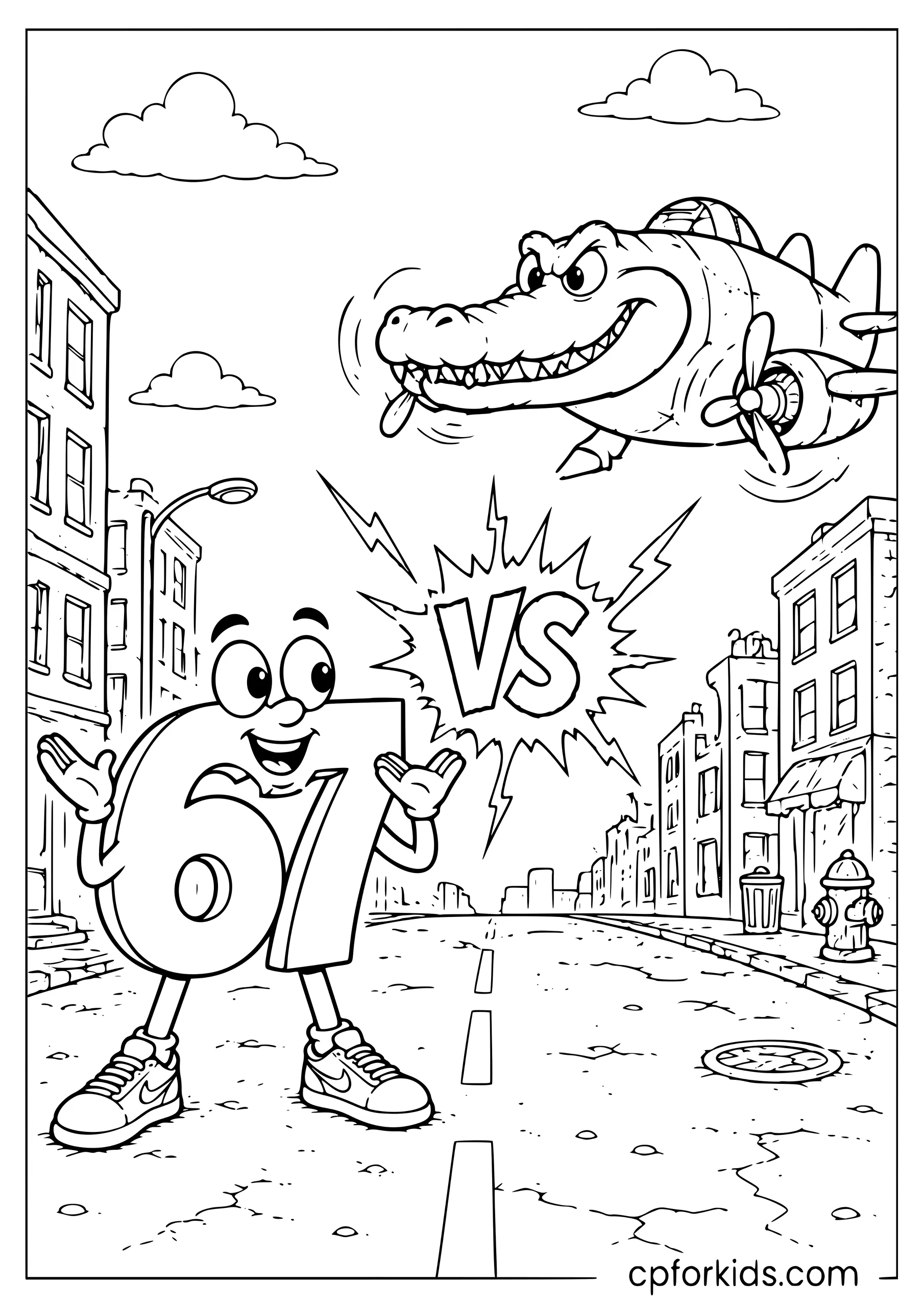 67 vs Bombardiro Crocodilo