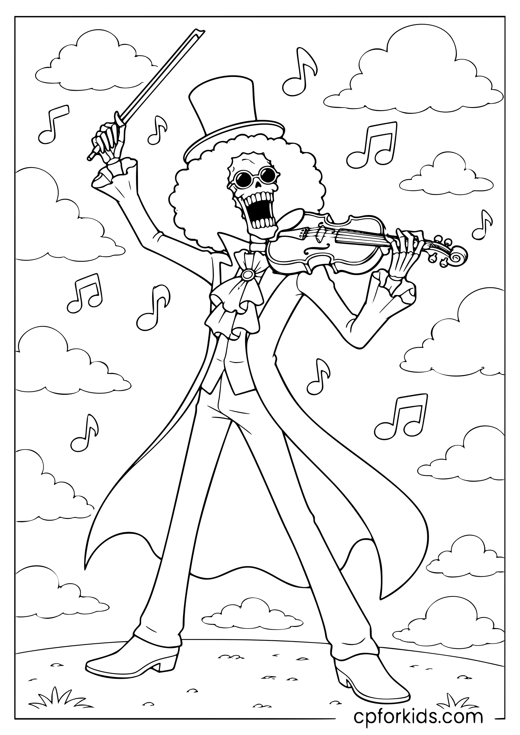 Brook — Playing Violin