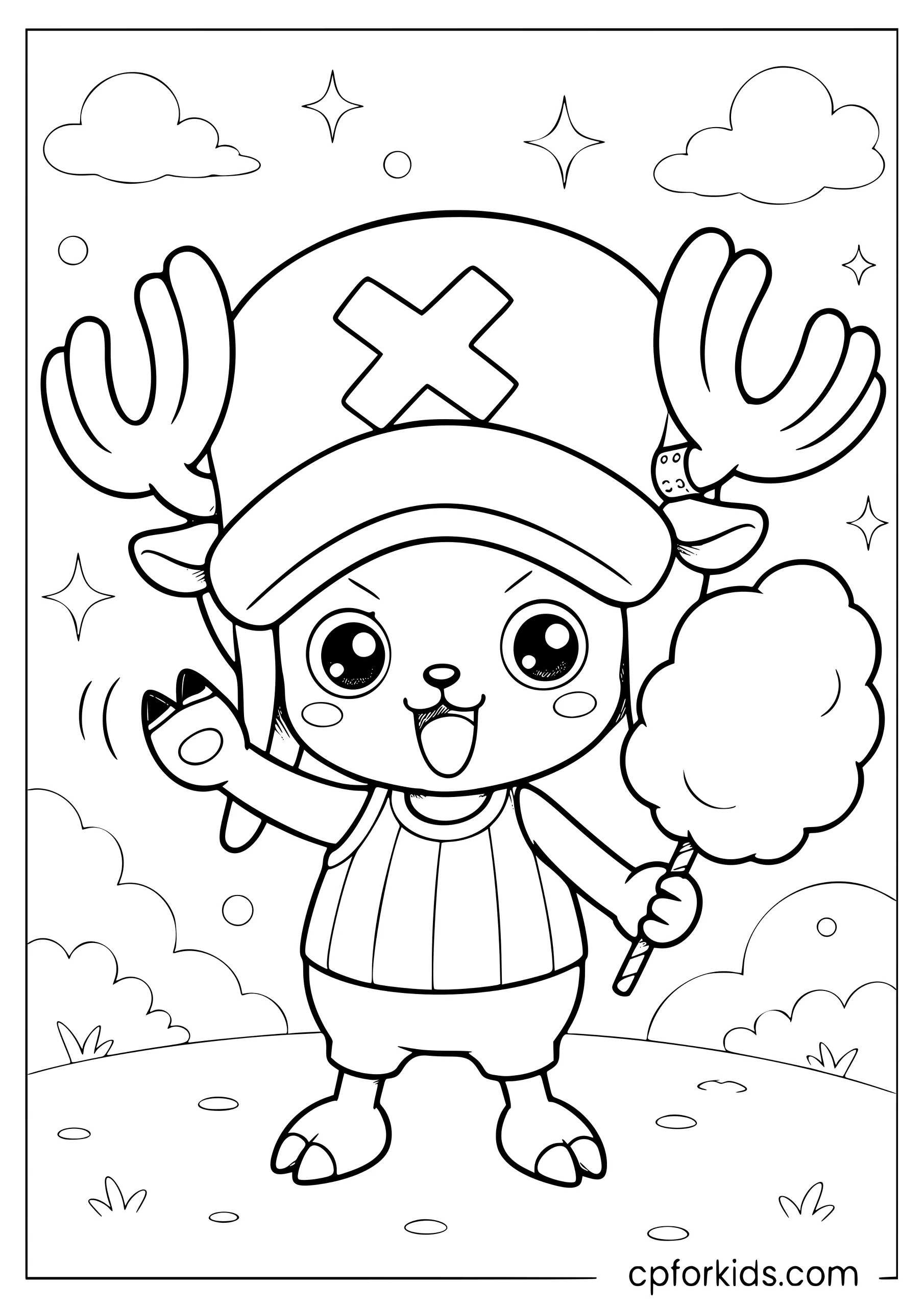 Cute Chopper — Cotton Candy