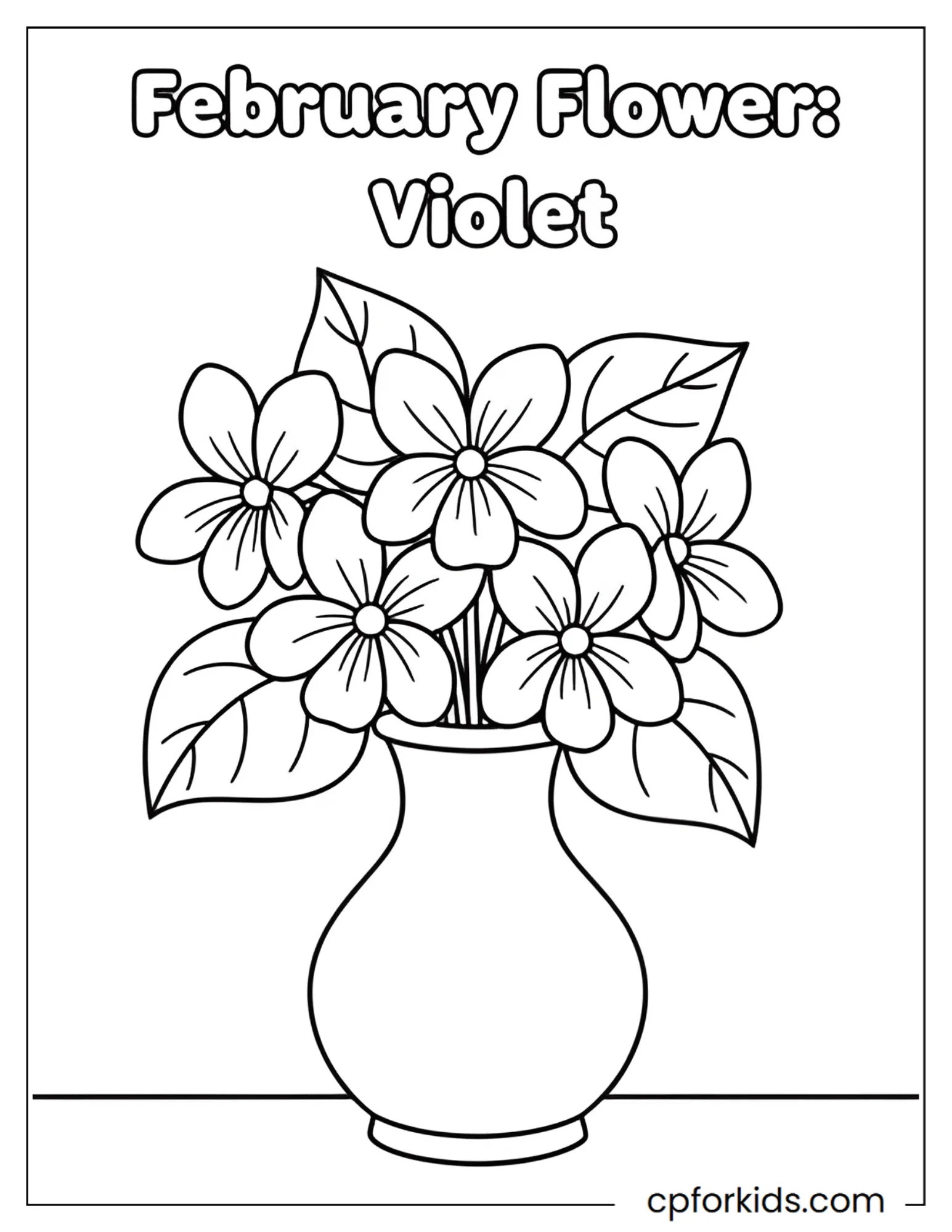 Small bouquet of violets tied with ribbon