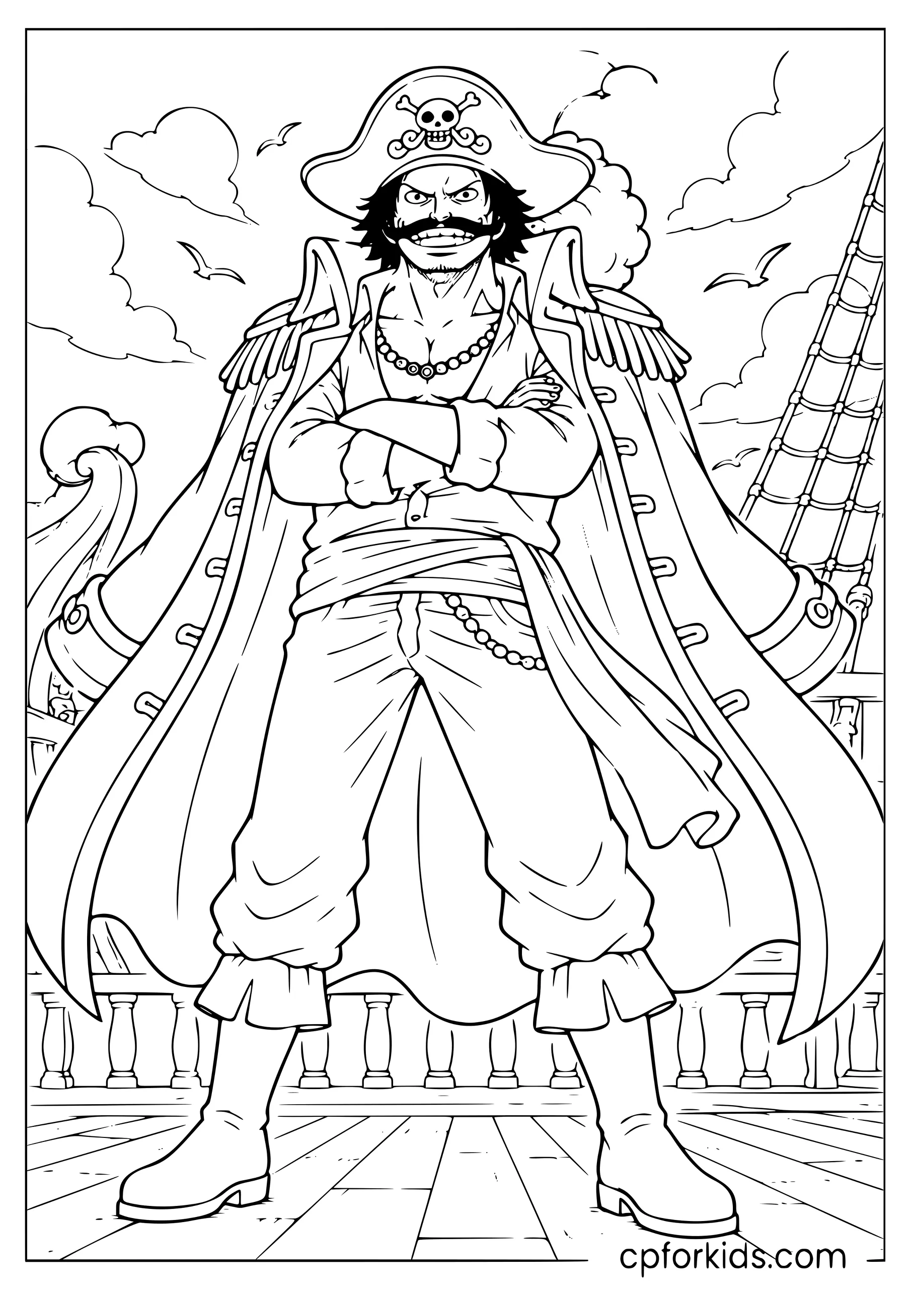 Gol D. Roger — Pirate King