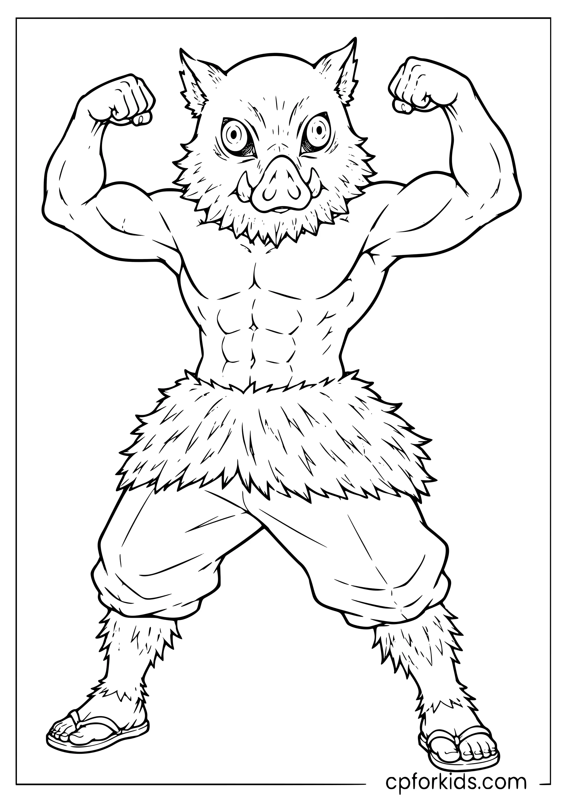 Inosuke — Flexing