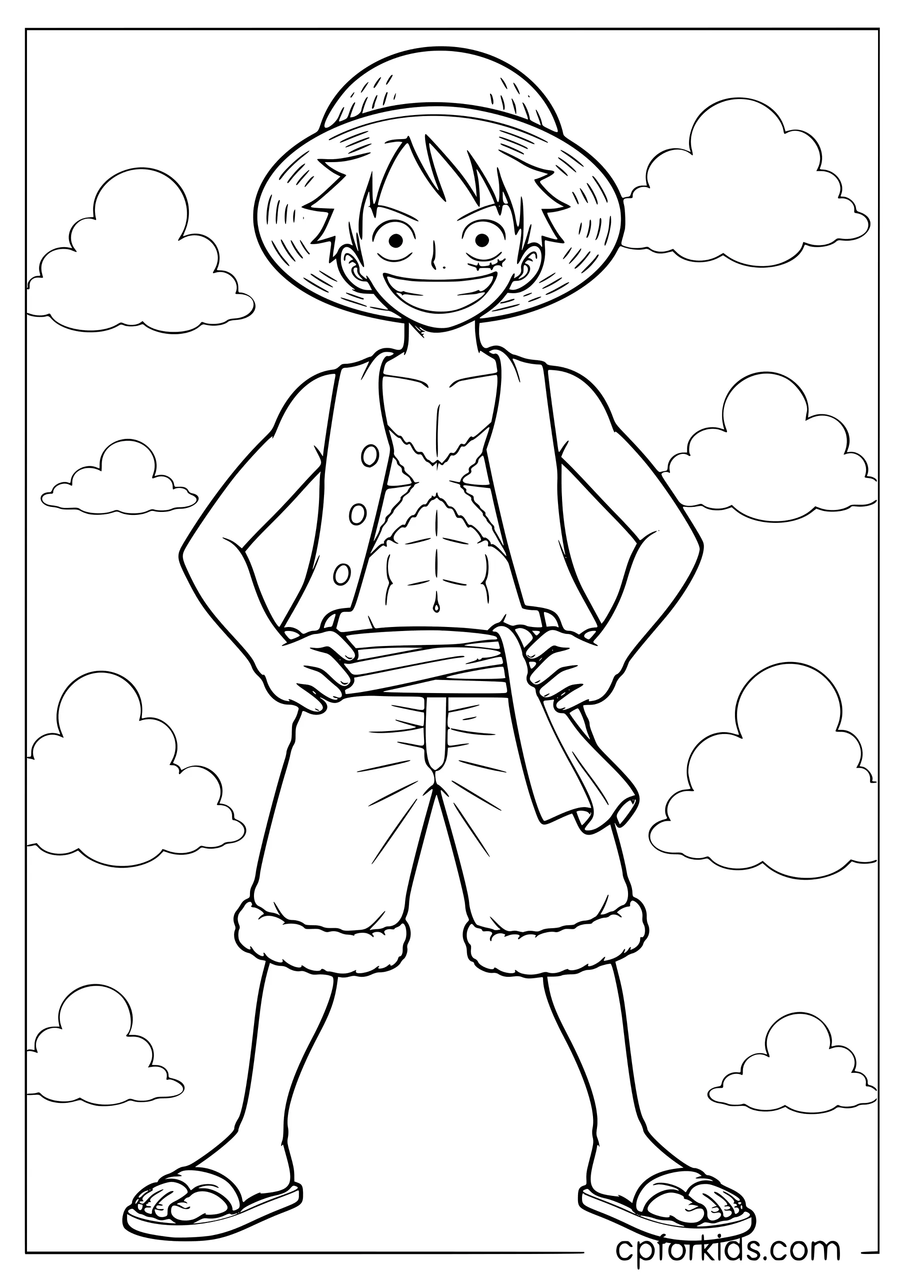 Luffy — Classic Portrait