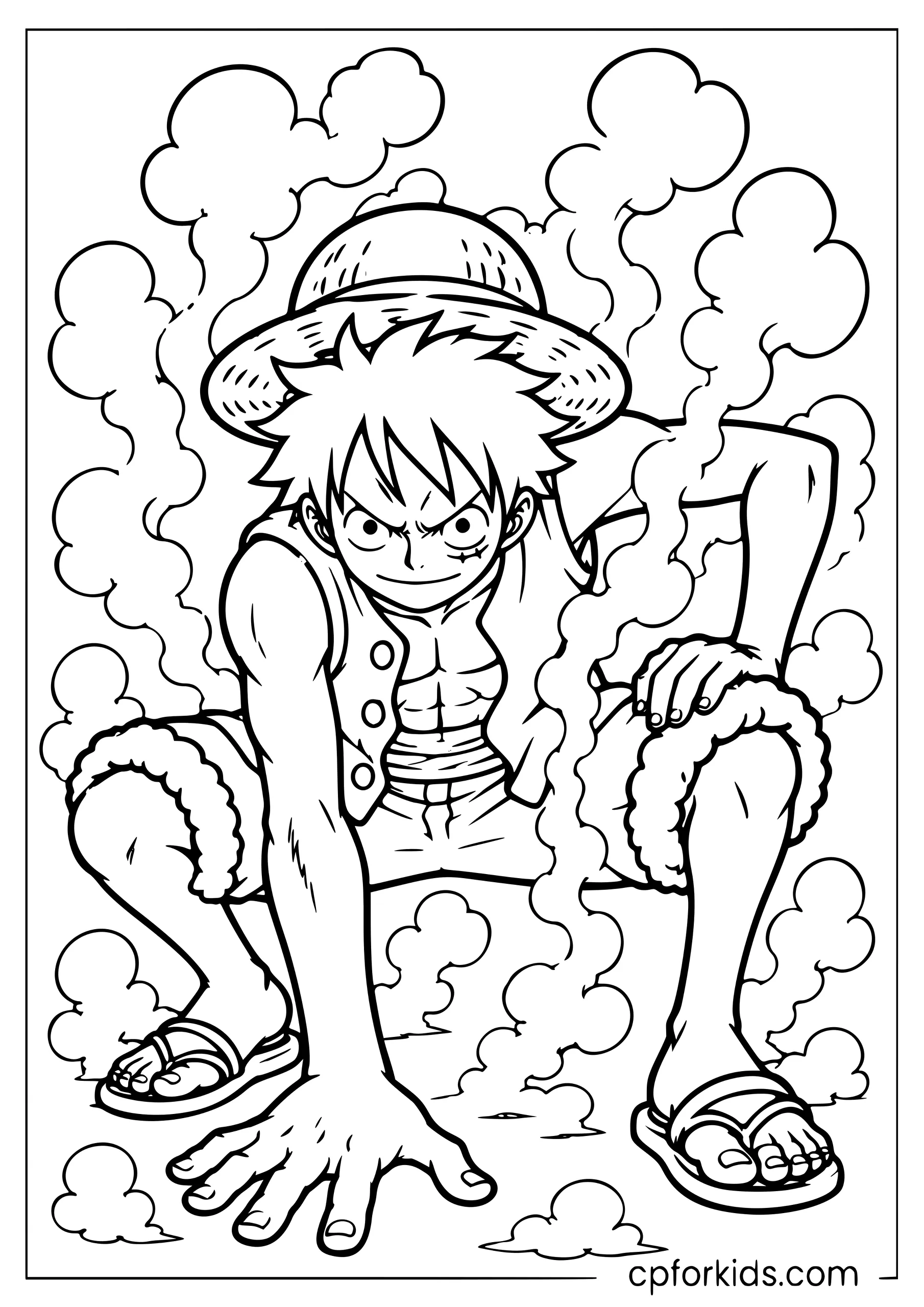 Luffy — Gear 2