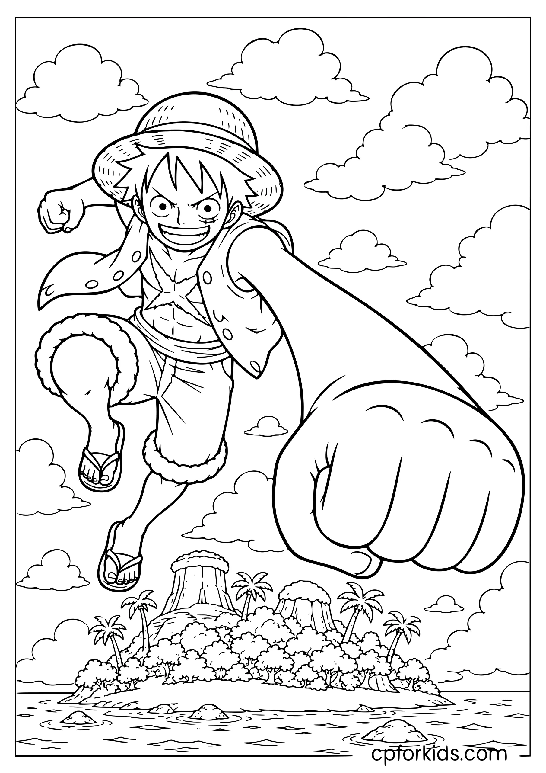 Luffy — Gum-Gum Punch