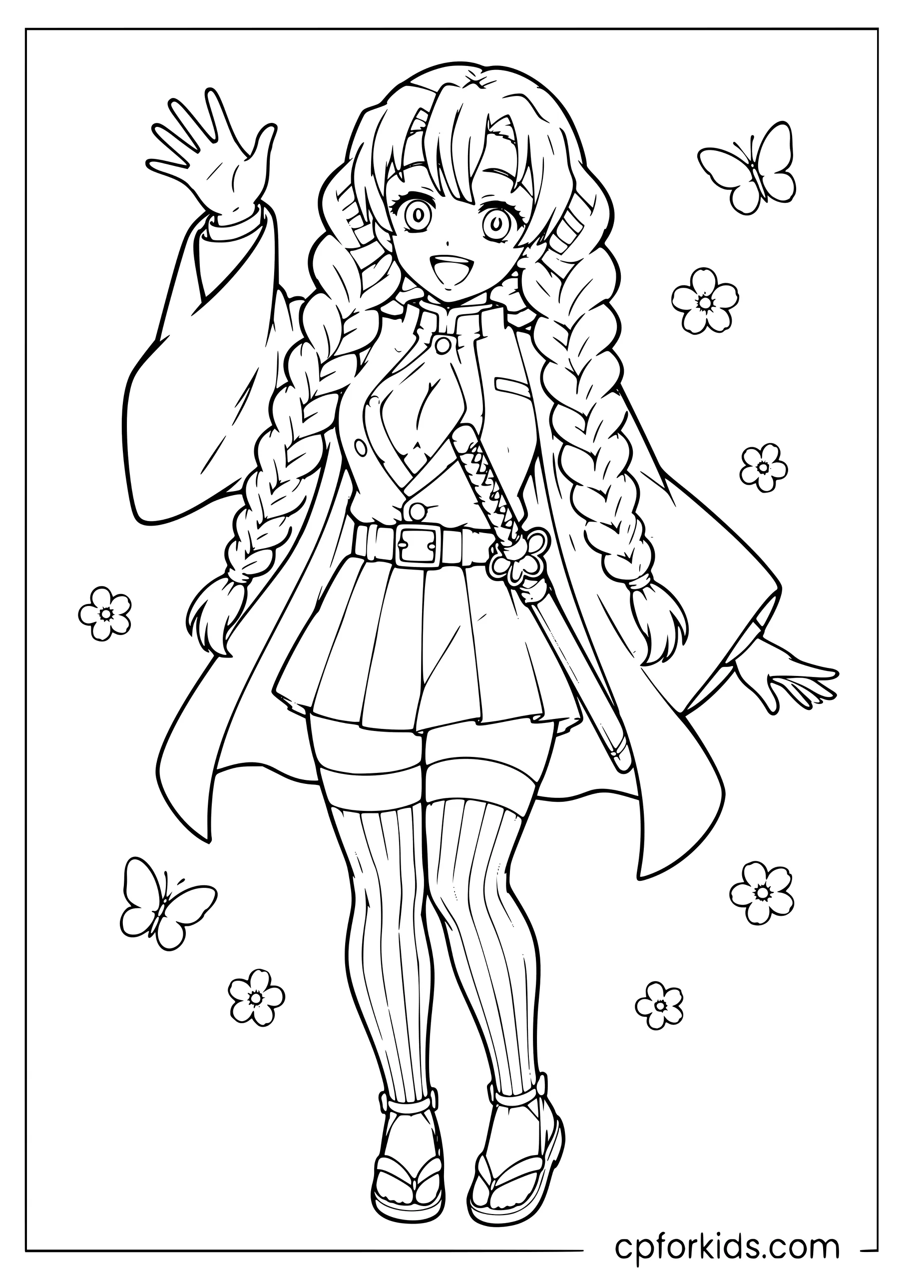 Mitsuri Kanroji — Cheerful Portrait