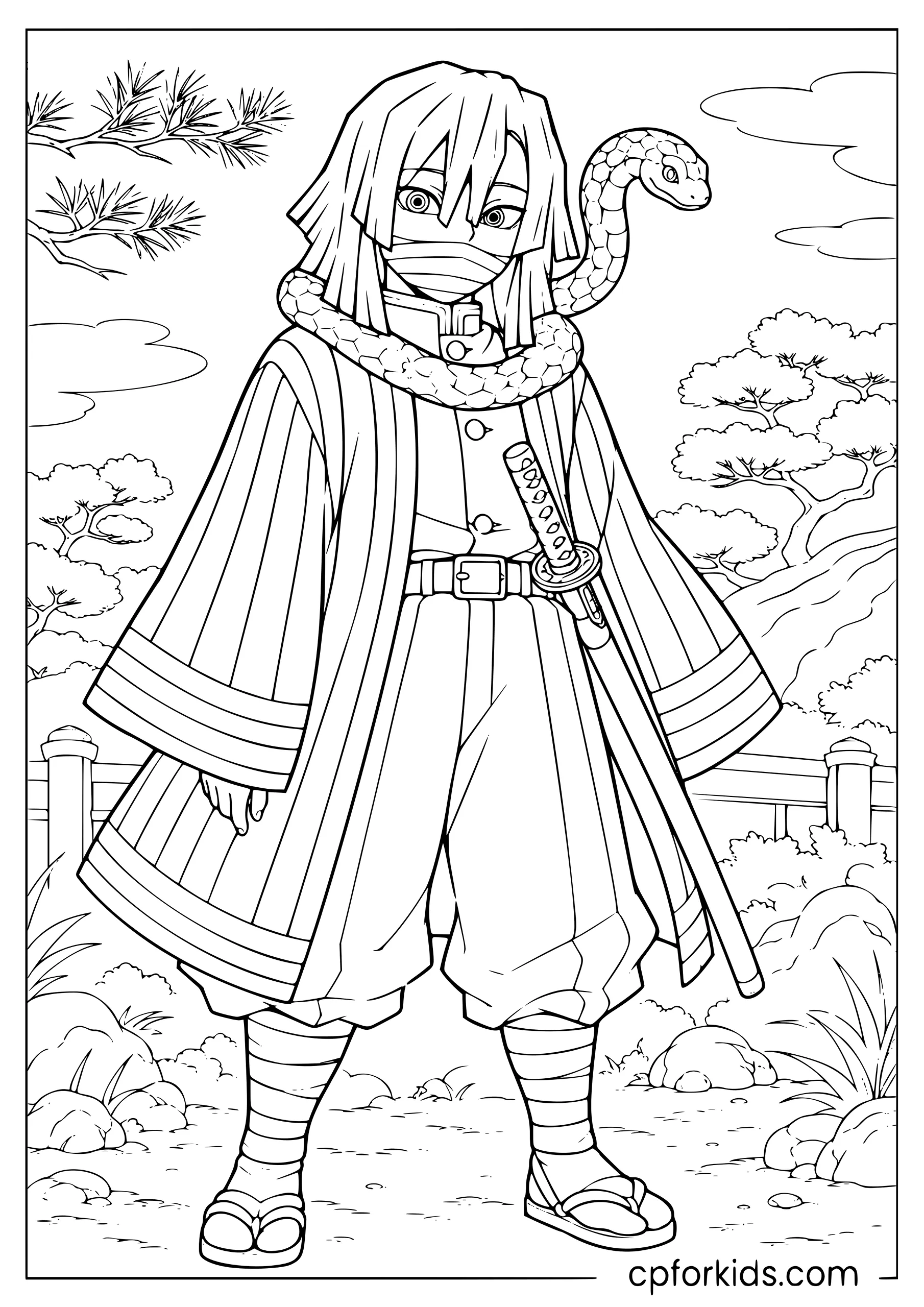 Obanai — With Kaburamaru