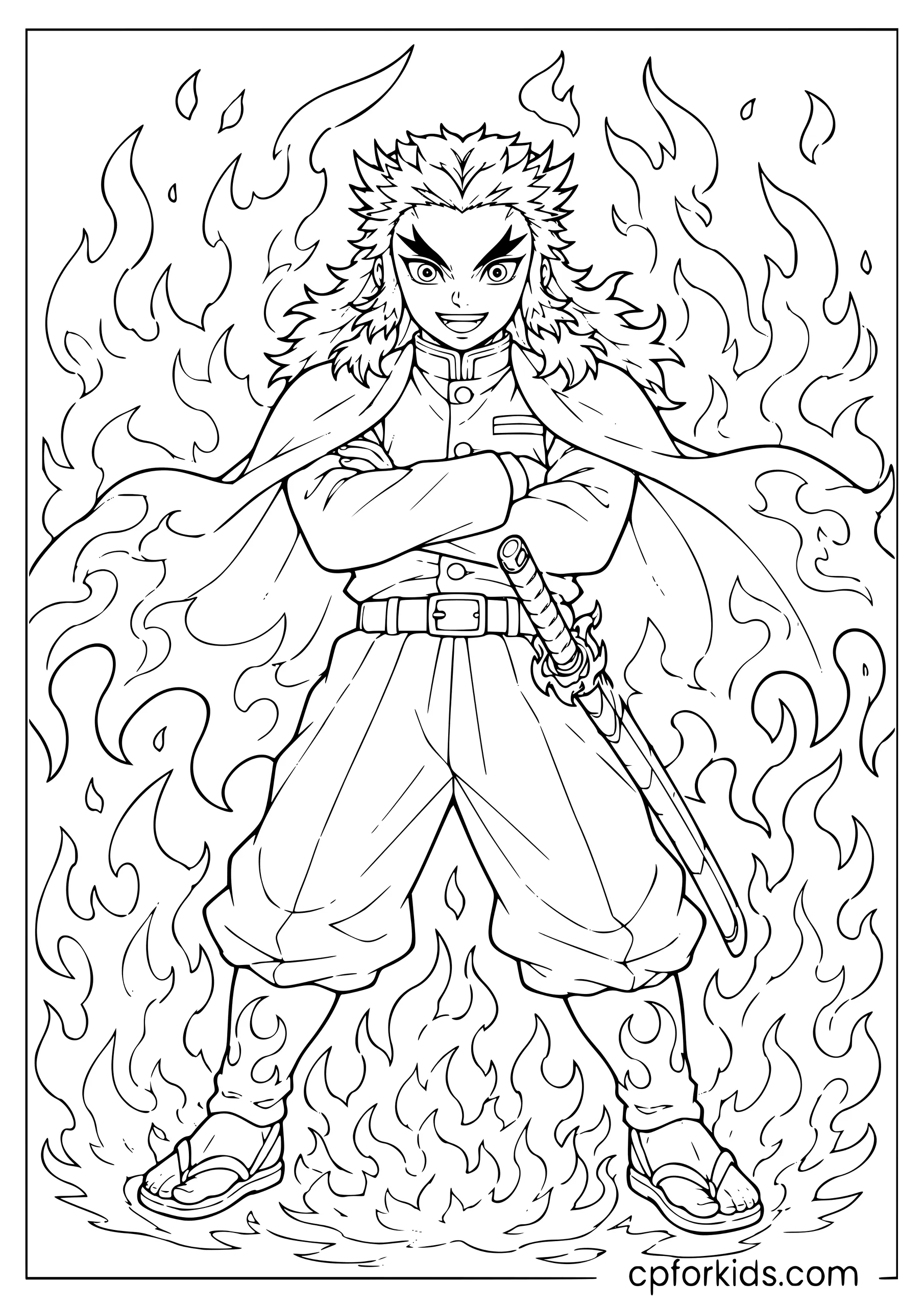 Rengoku — Flame Stance