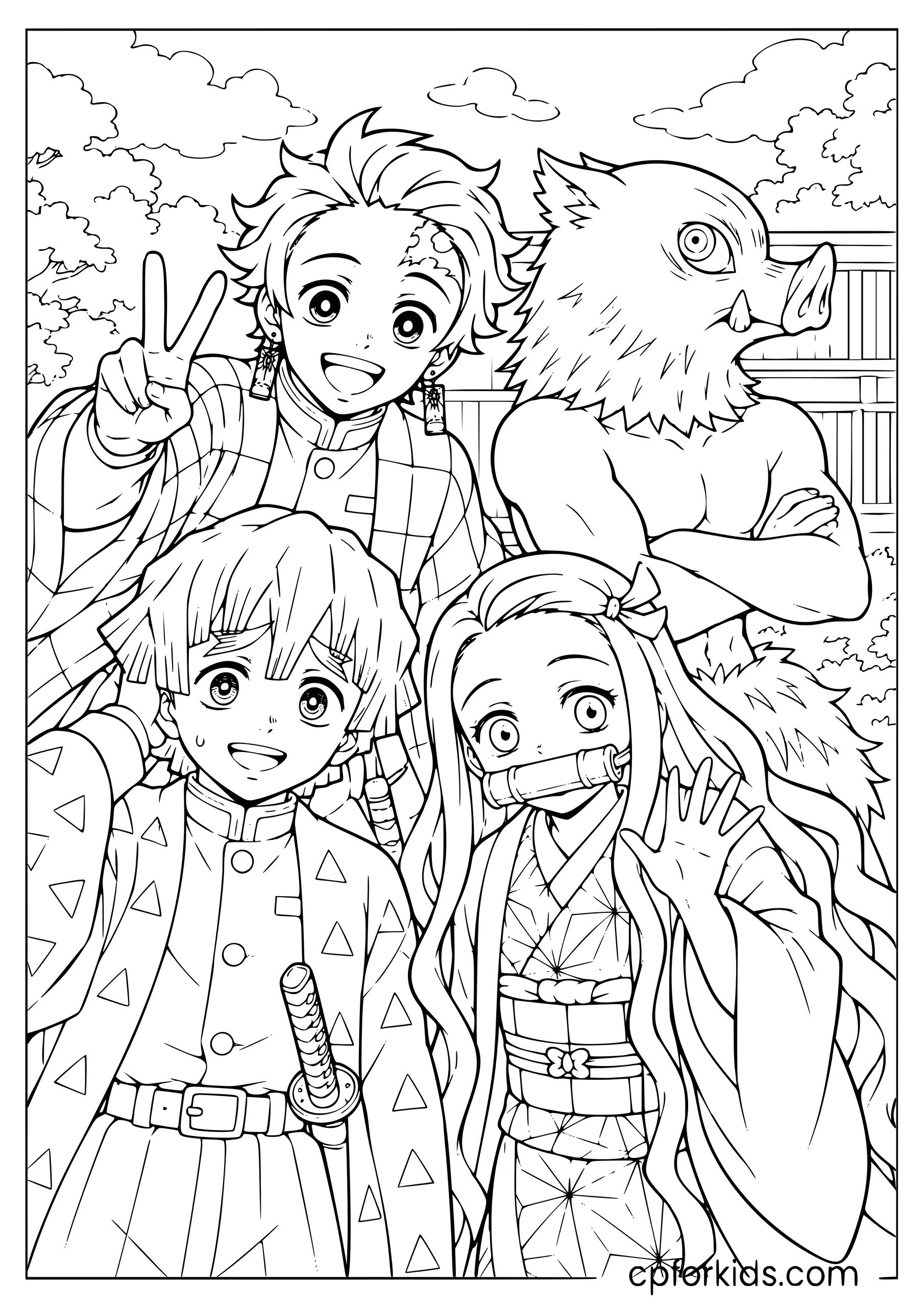 Team Tanjiro — Group Shot