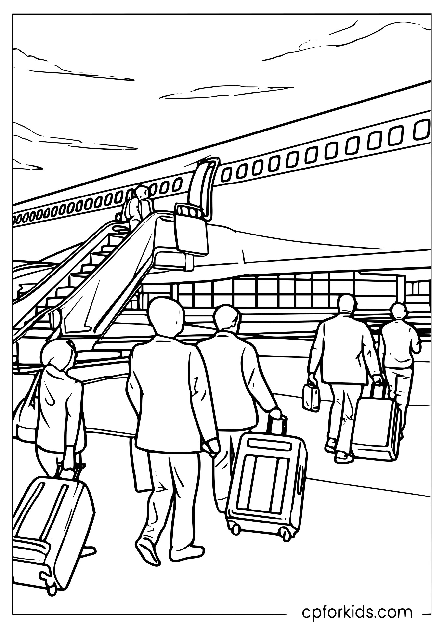 Boarding Time at the Airport