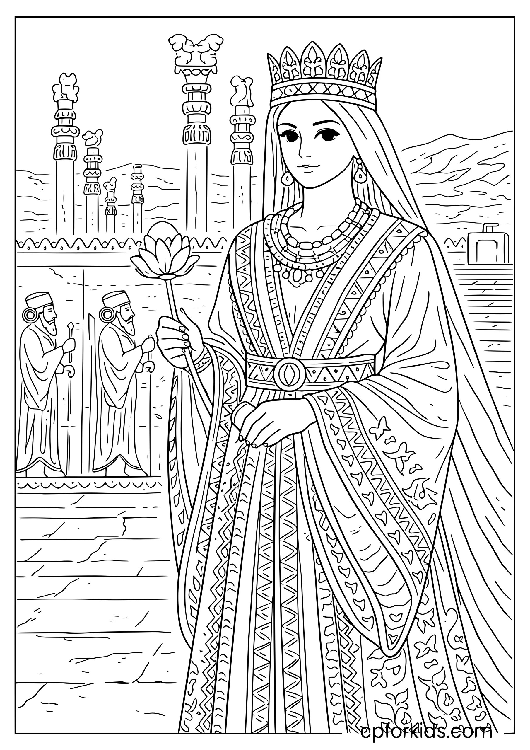 Ancient Persian Princess