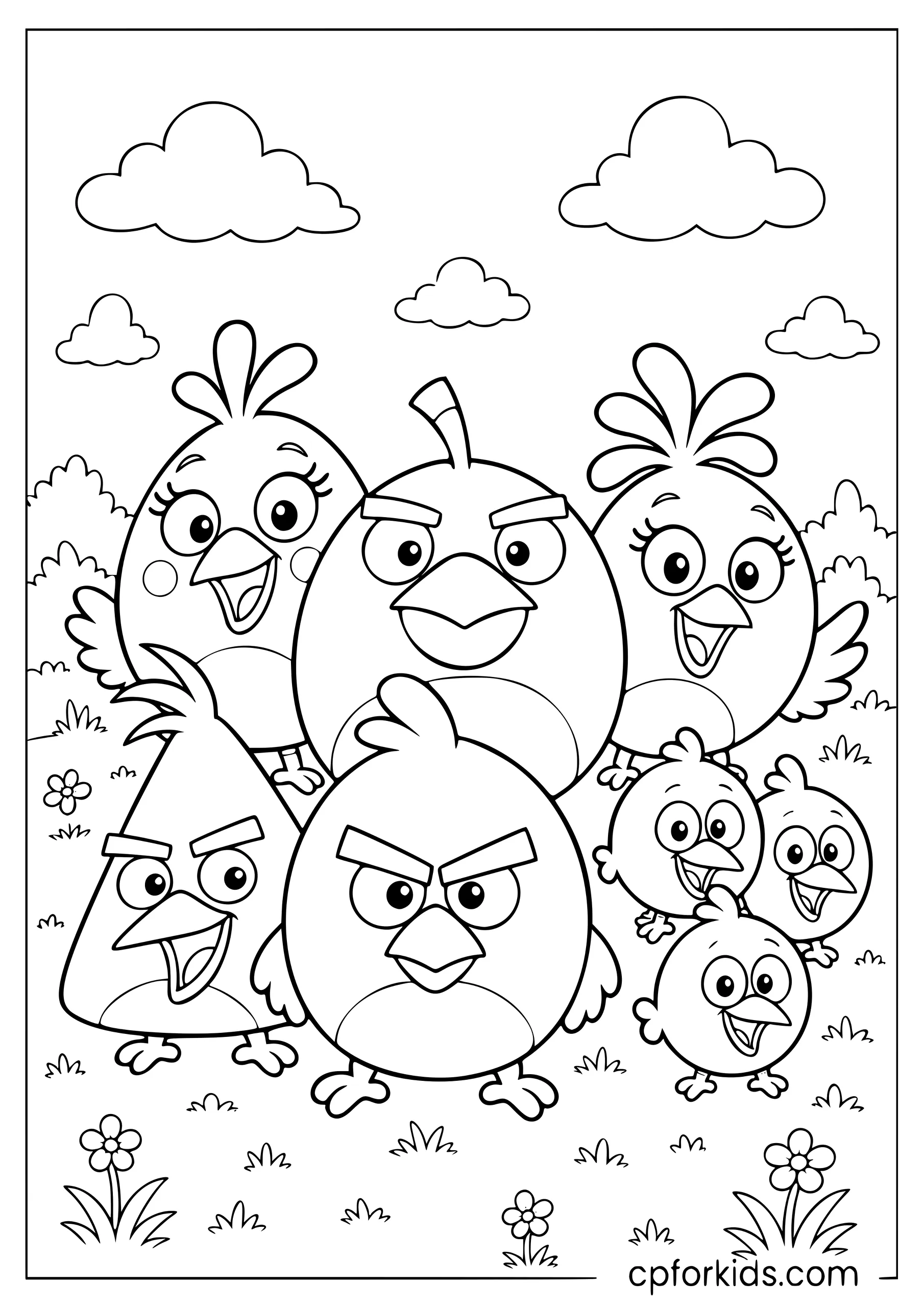 Angry Birds Team Lineup