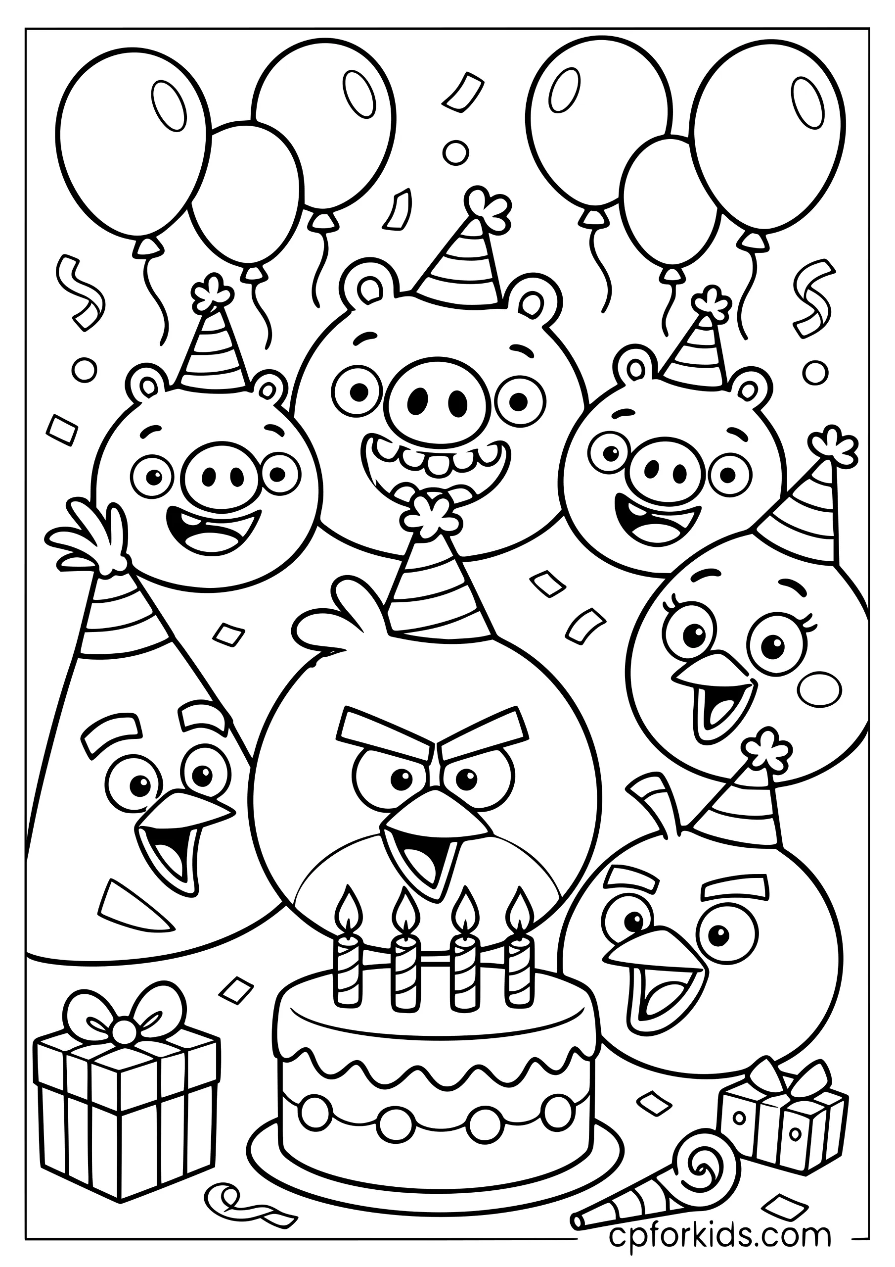Angry Birds Birthday Party