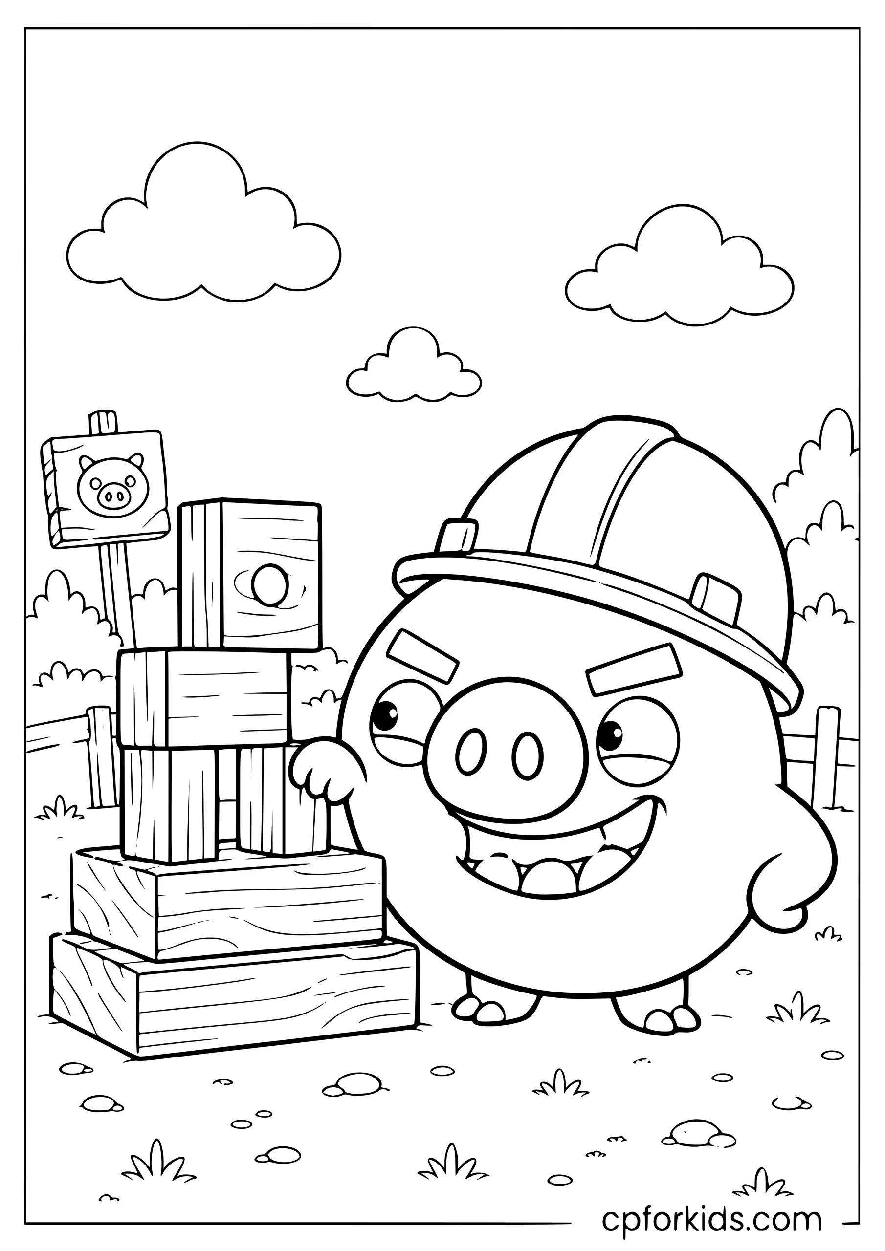 Pig Building Trouble