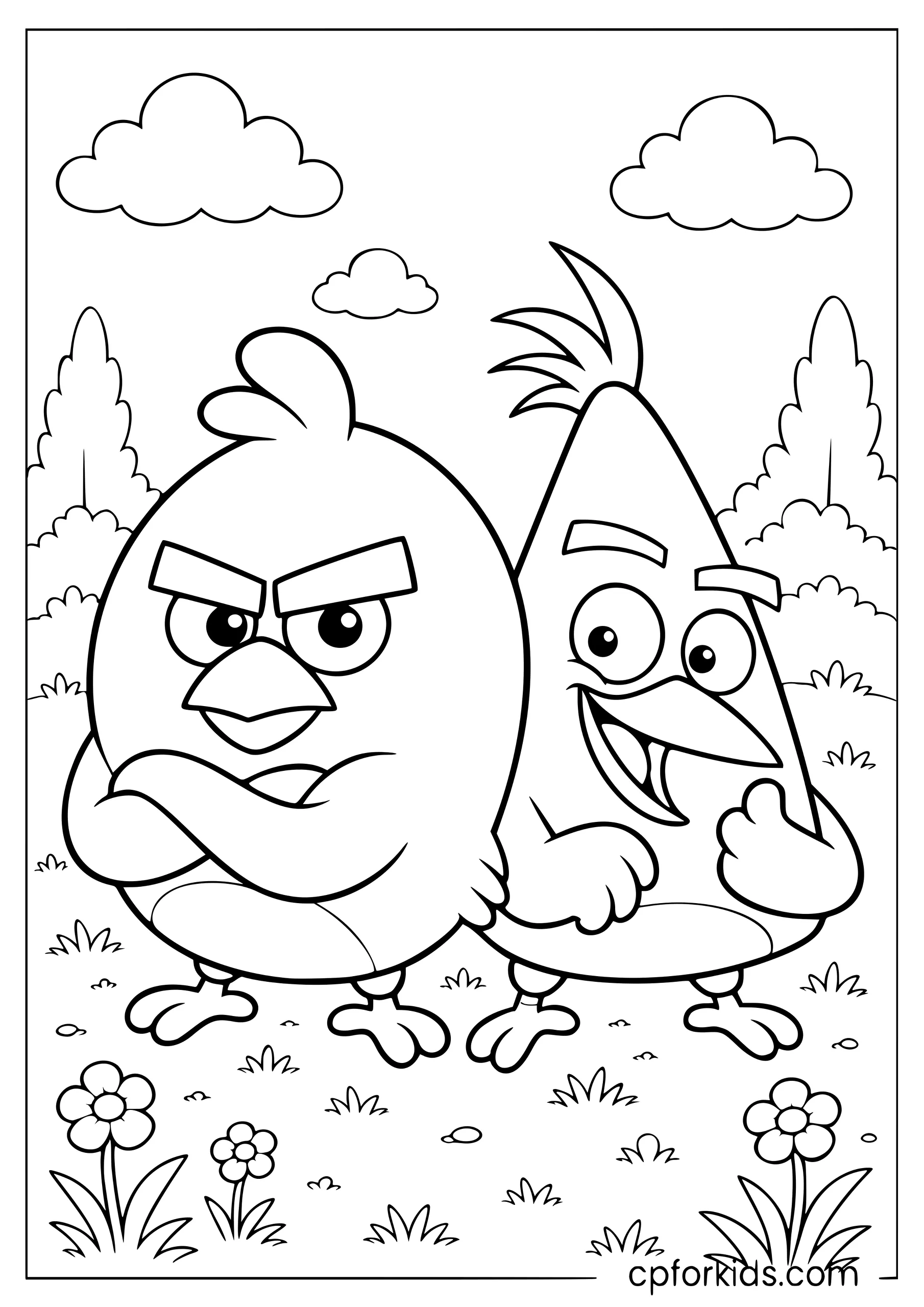 Red and Chuck Team Up