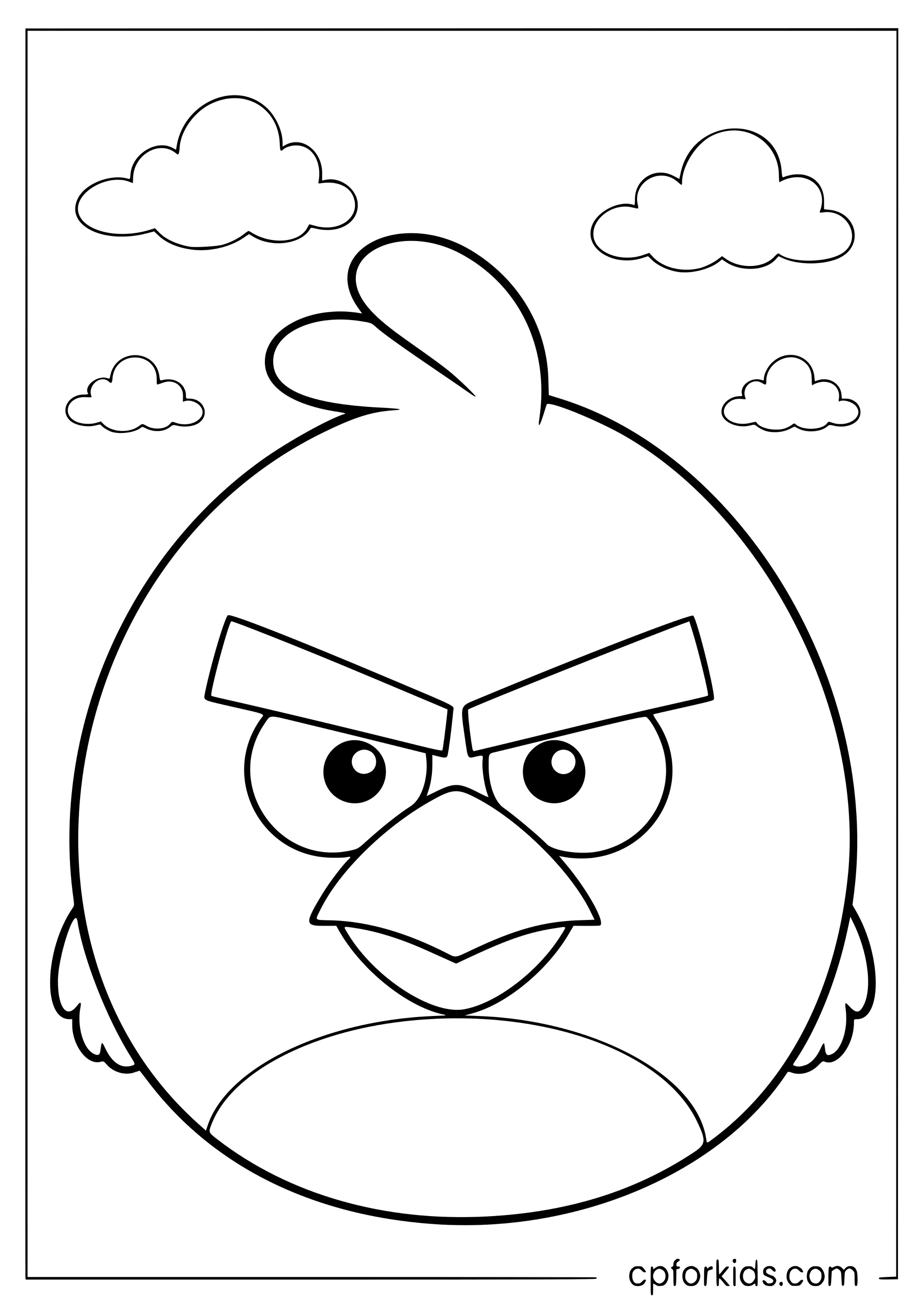 Red Close-Up Portrait