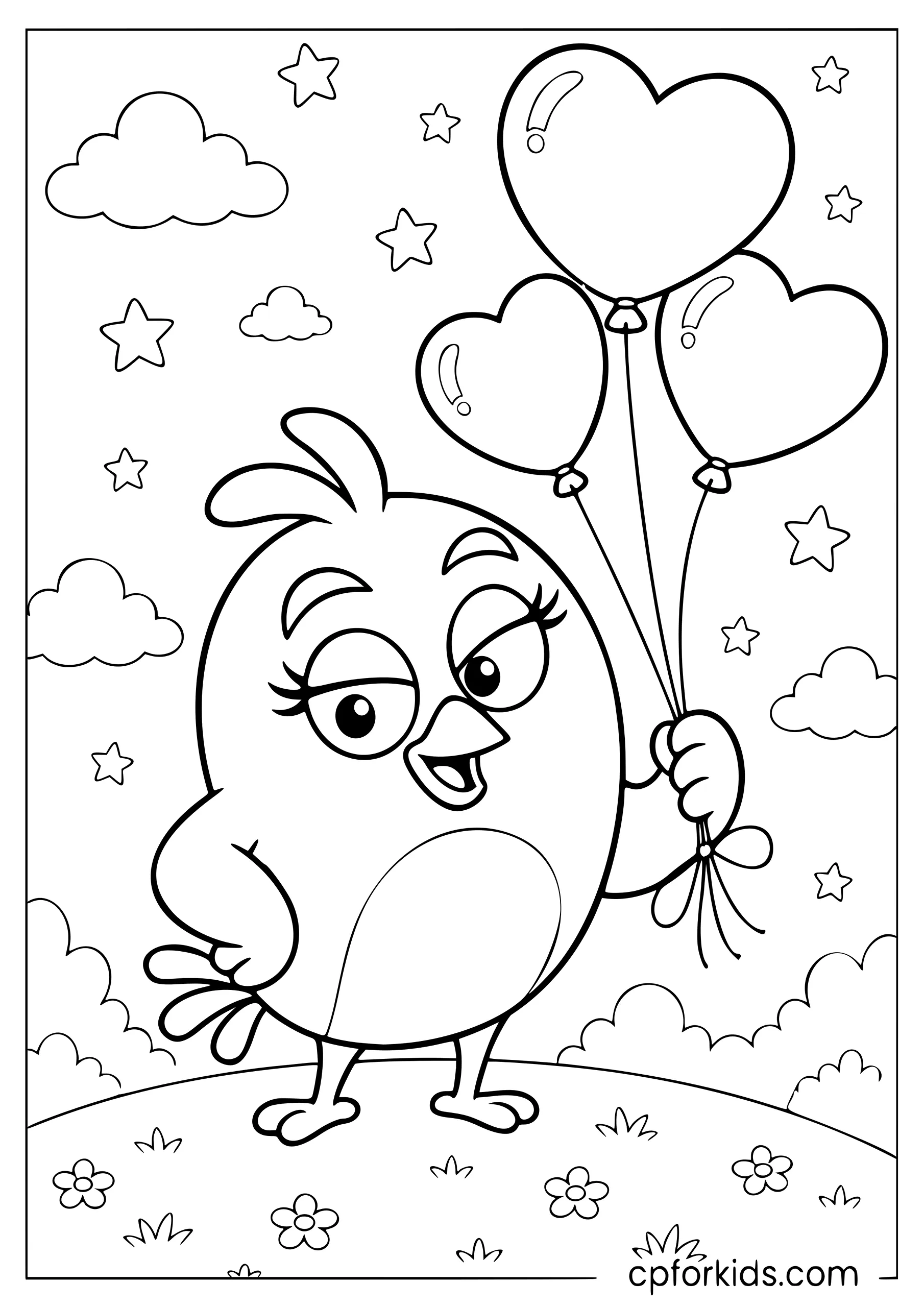 Stella Hearts and Balloons