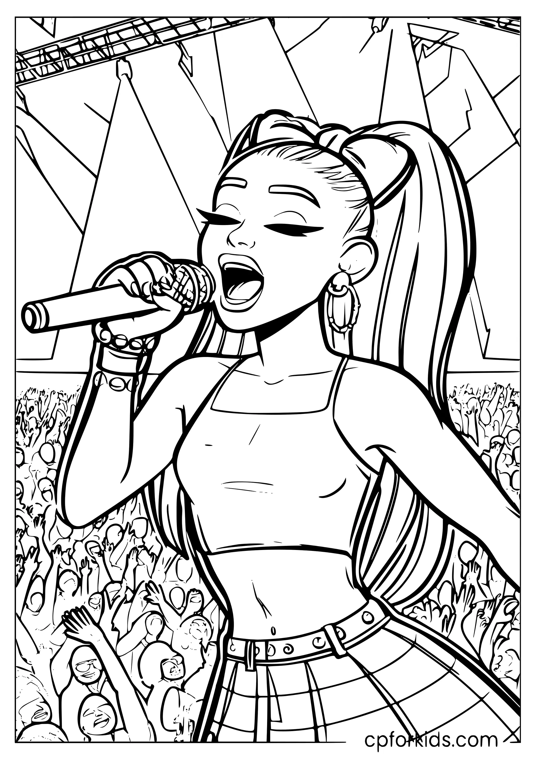 Singing on Stage
