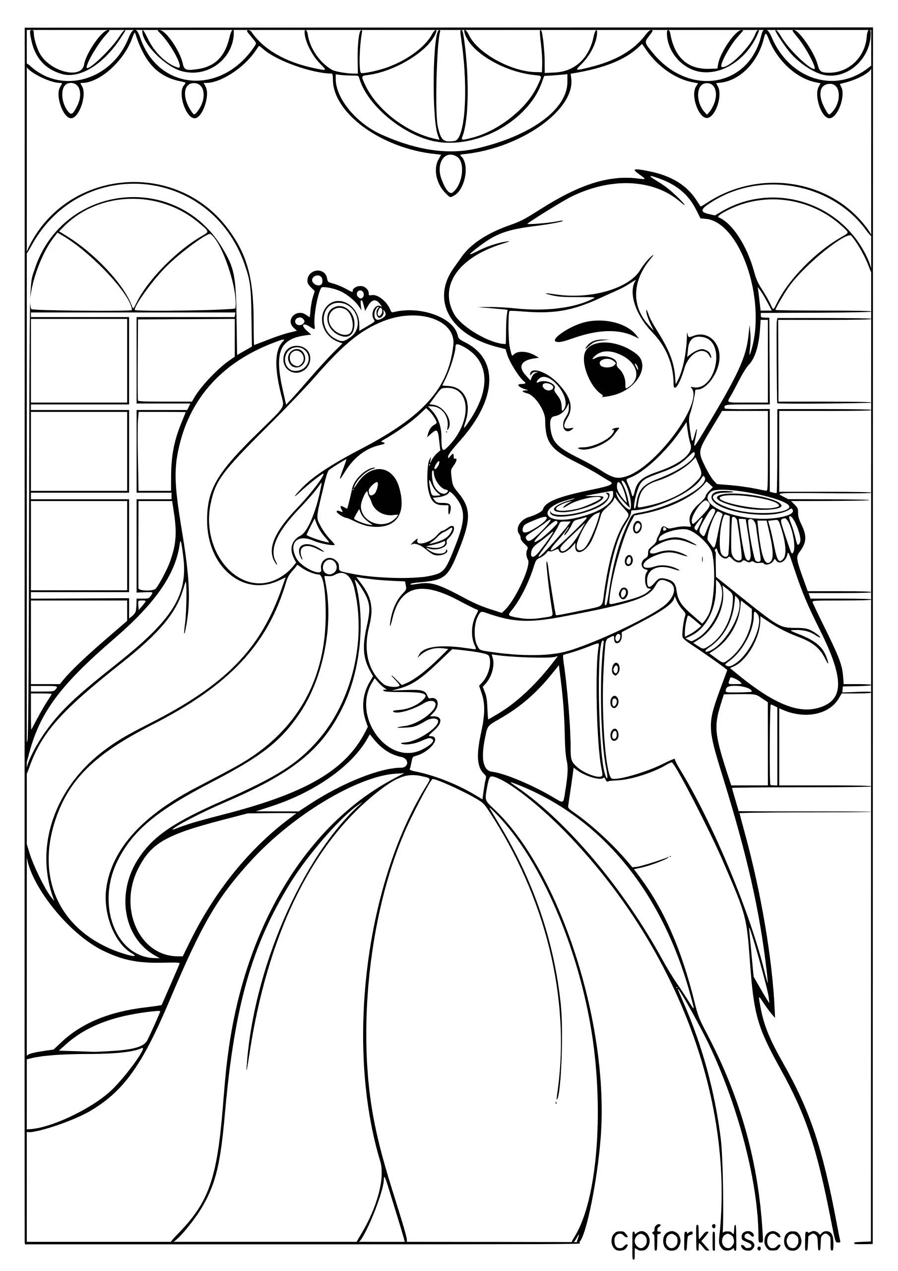 Ariel and Eric Dancing