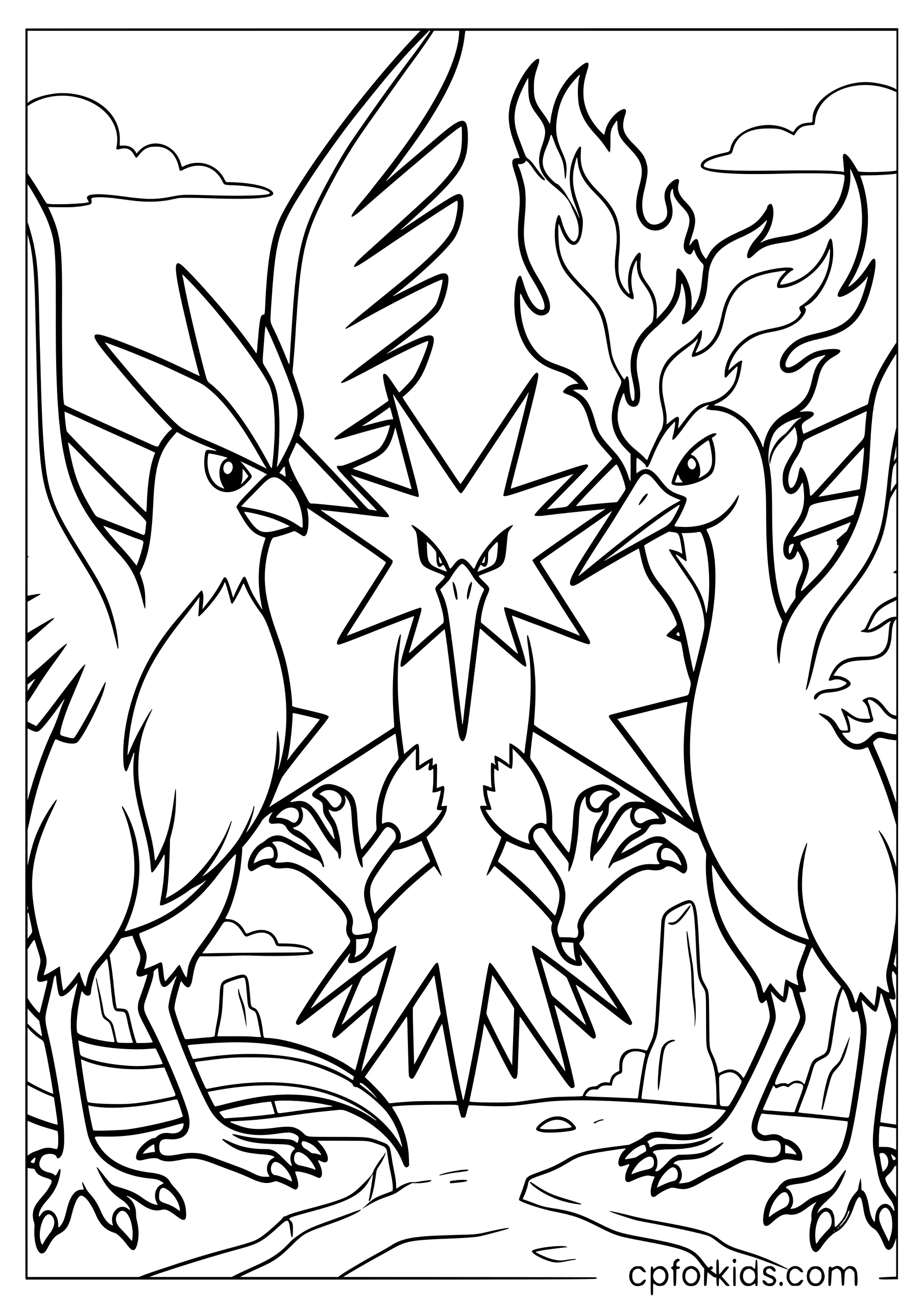 The Legendary Bird Trio