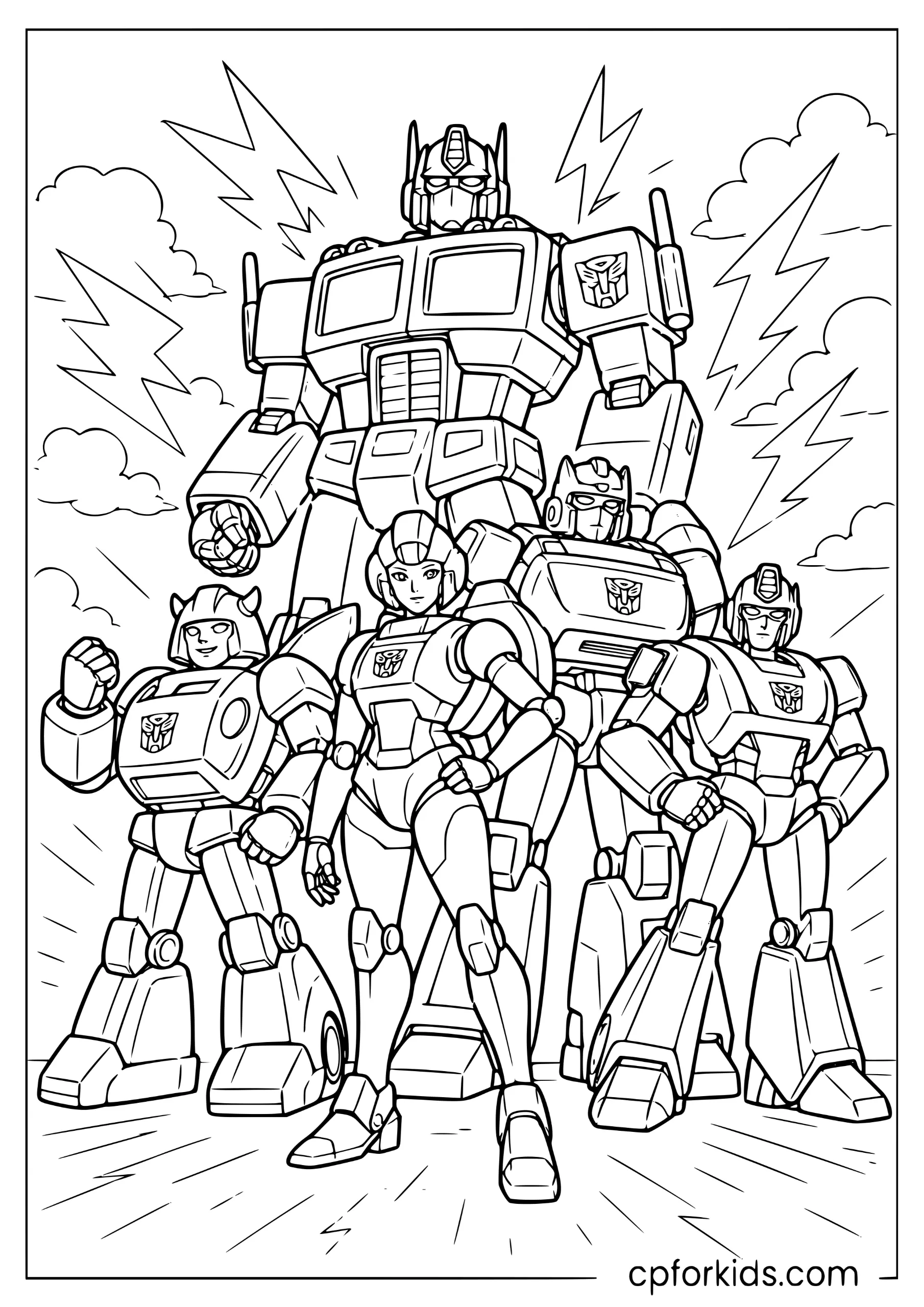 Autobots Team Lineup