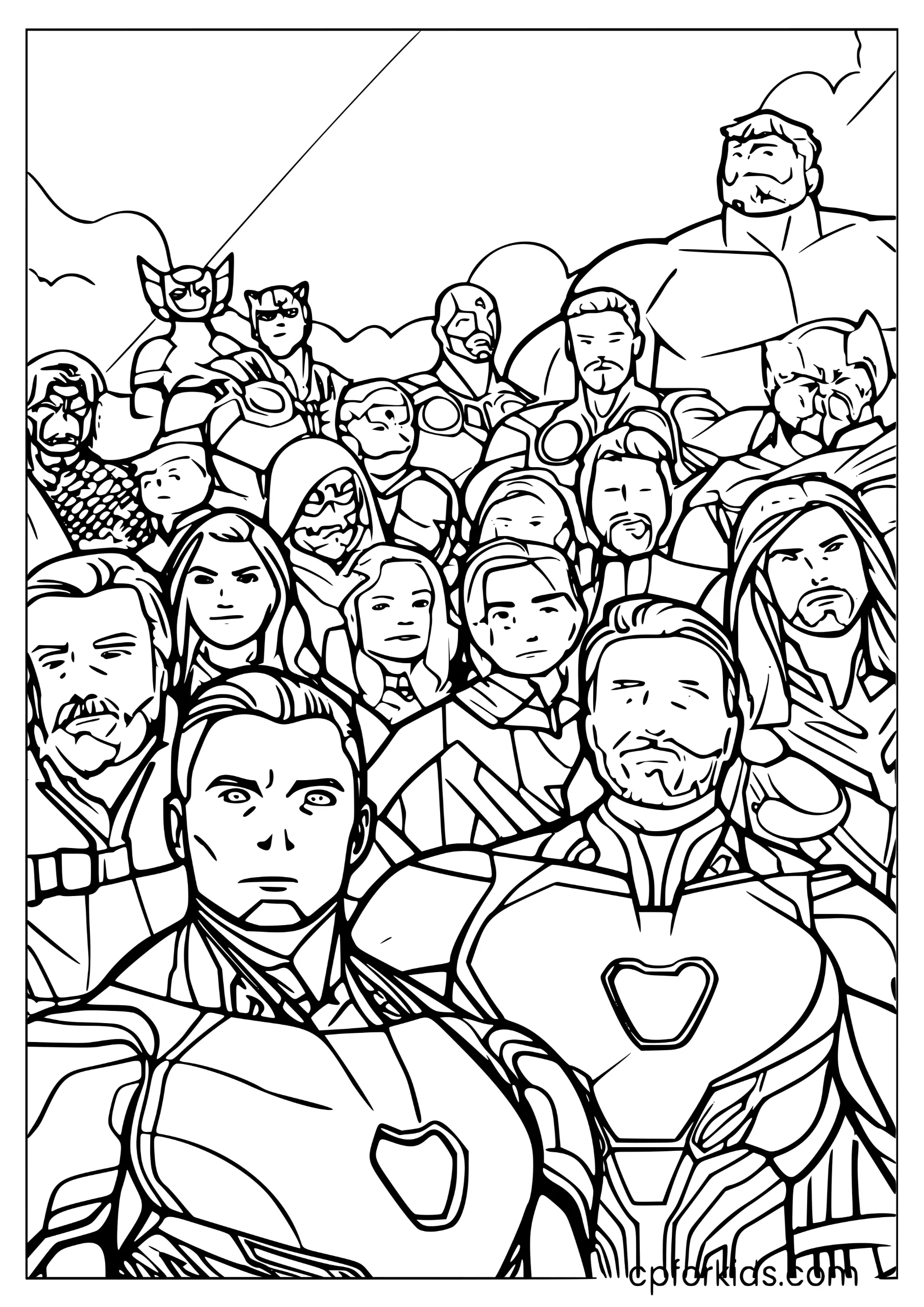 Avengers Assemble Full Lineup