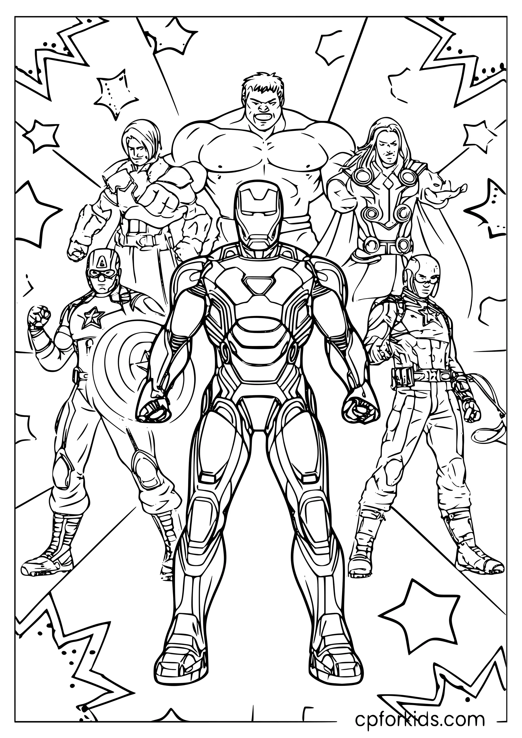 Iron Man with the Avengers