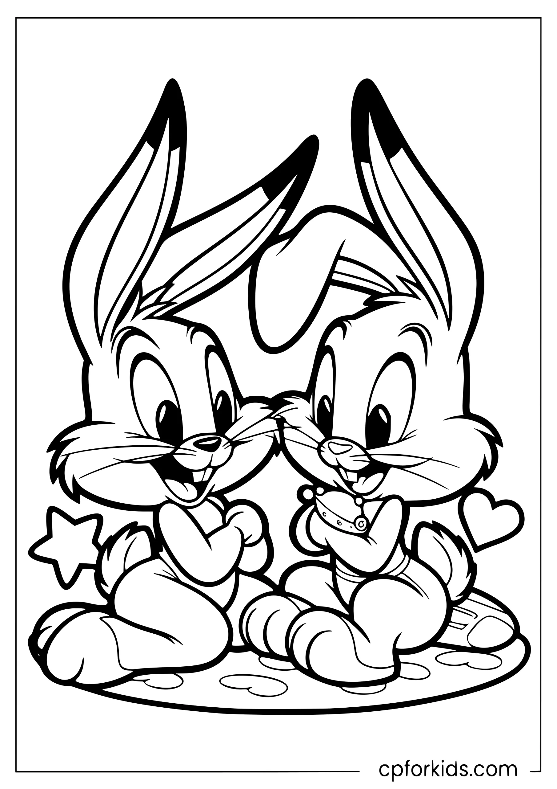 Baby Bugs and Baby Lola