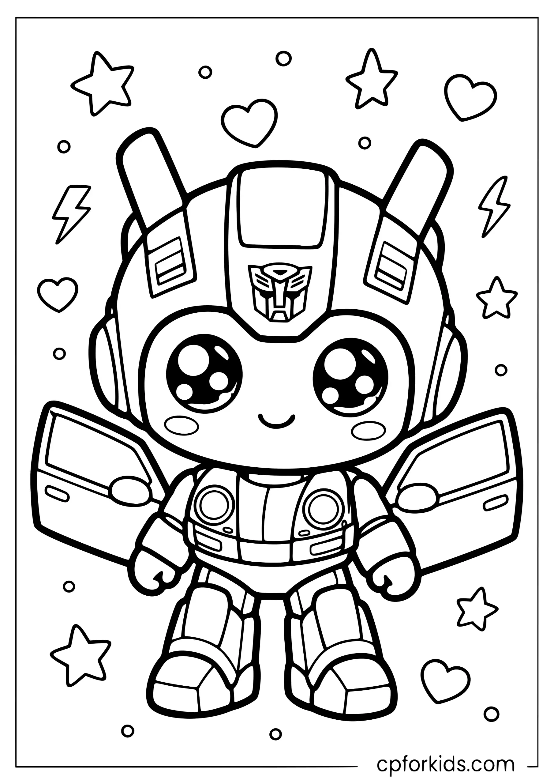 Baby Kawaii Bumblebee