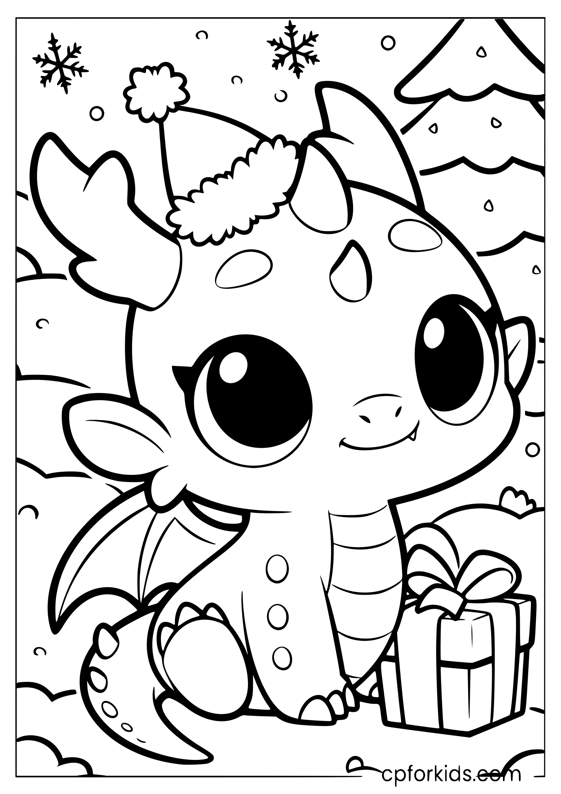 Baby Dragon's Christmas Surprise
