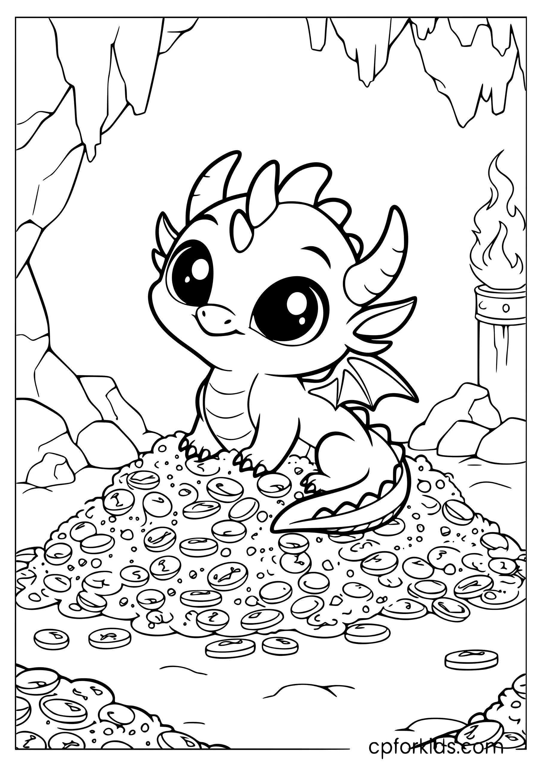 Baby Dragon's Treasure Hoard