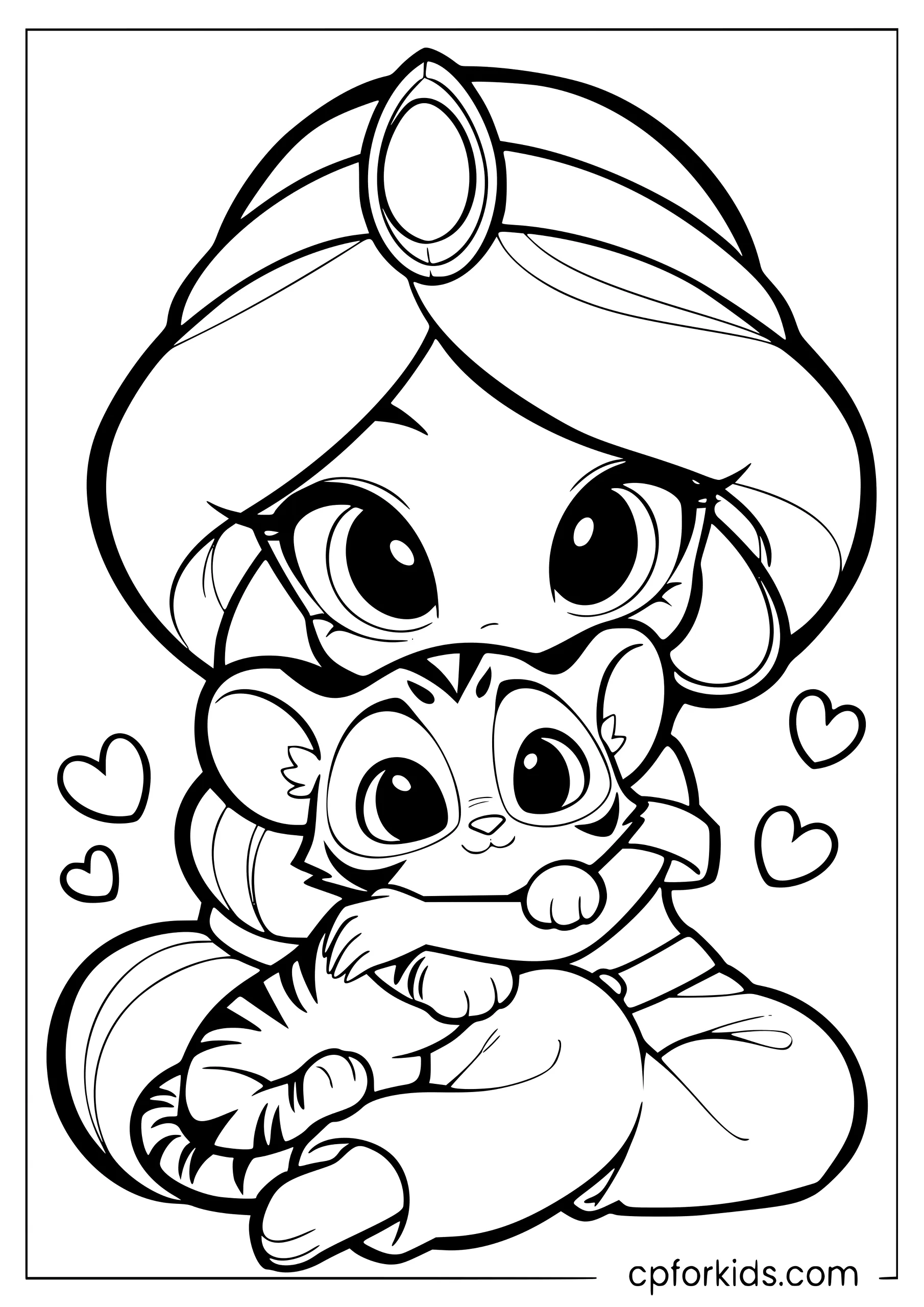Baby Jasmine and Baby Rajah