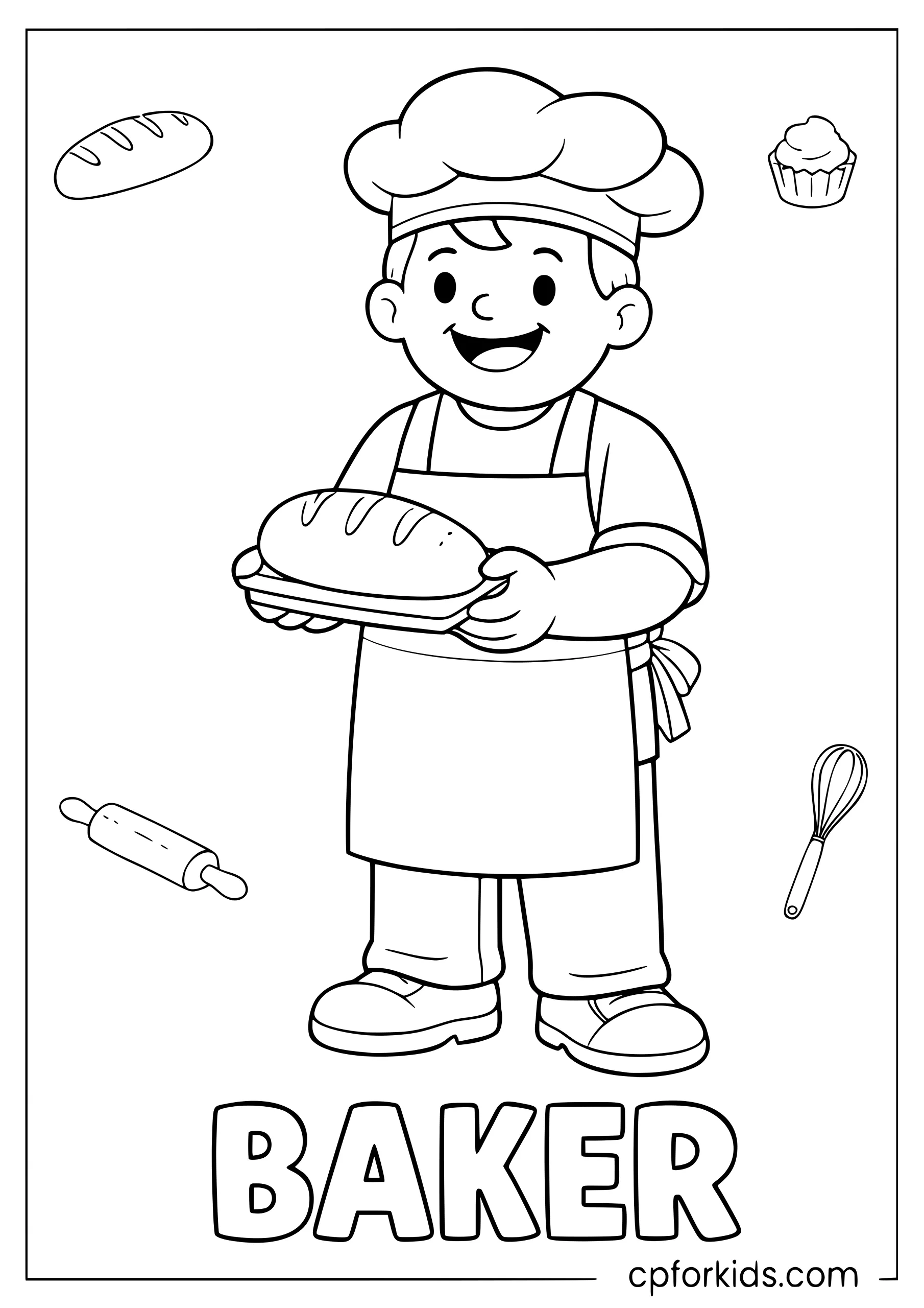 Chef in Tall Hat