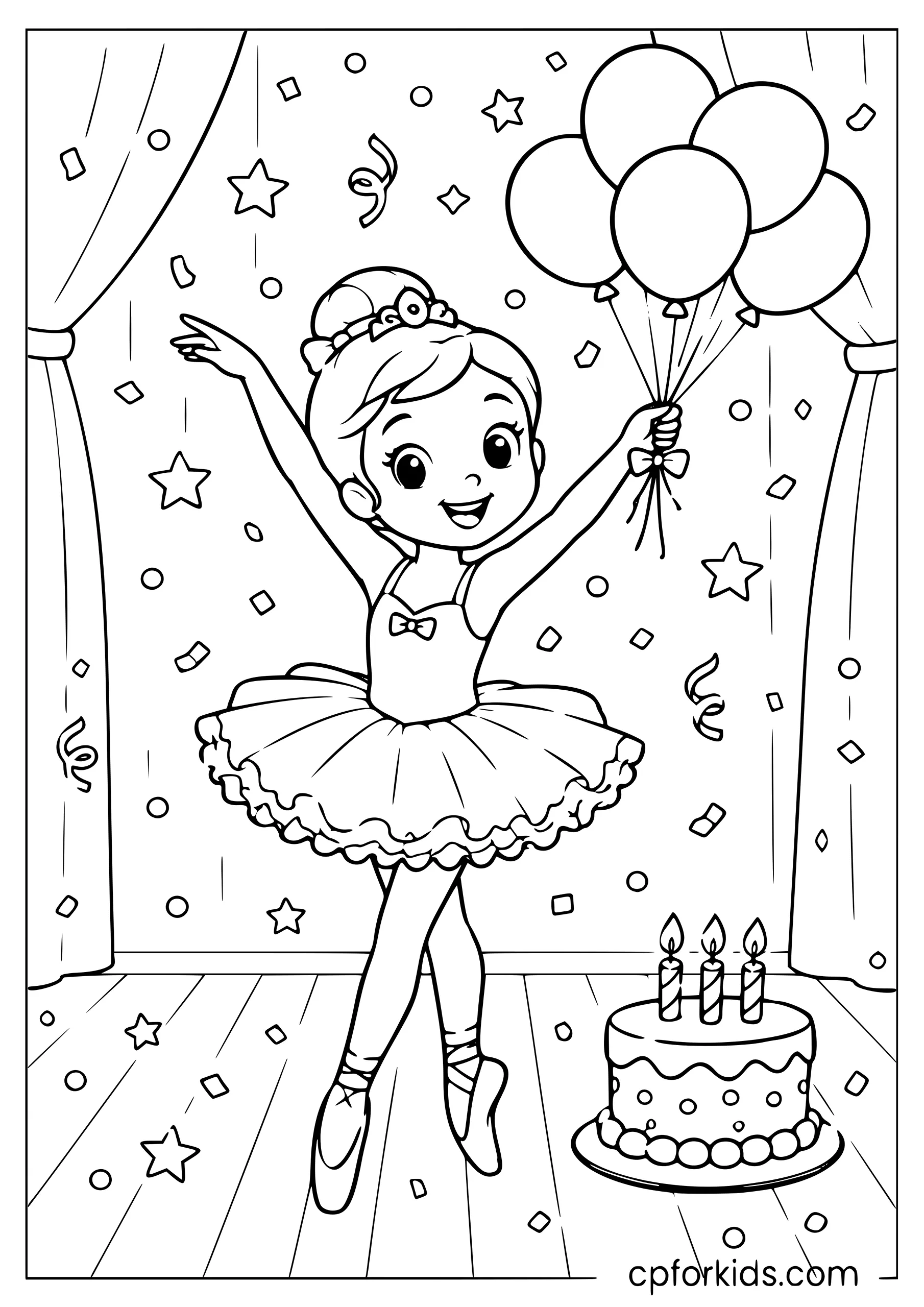 Ballerina Birthday