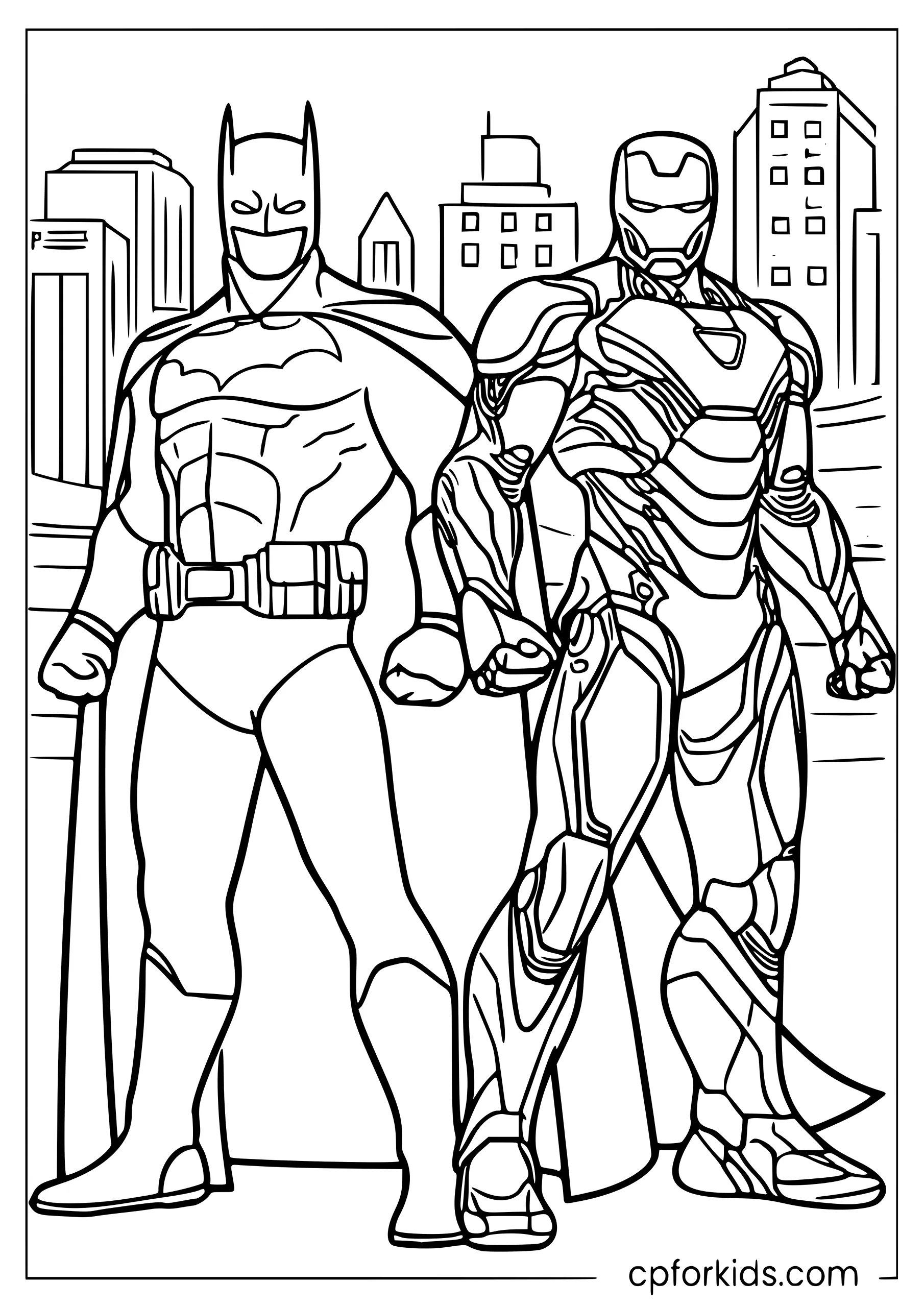 Batman and Iron Man