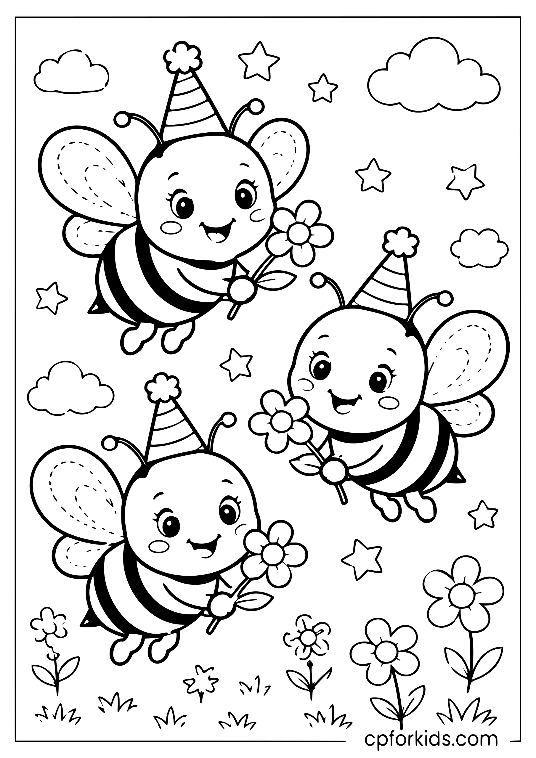 Hap-Bee Birthday — Bees
