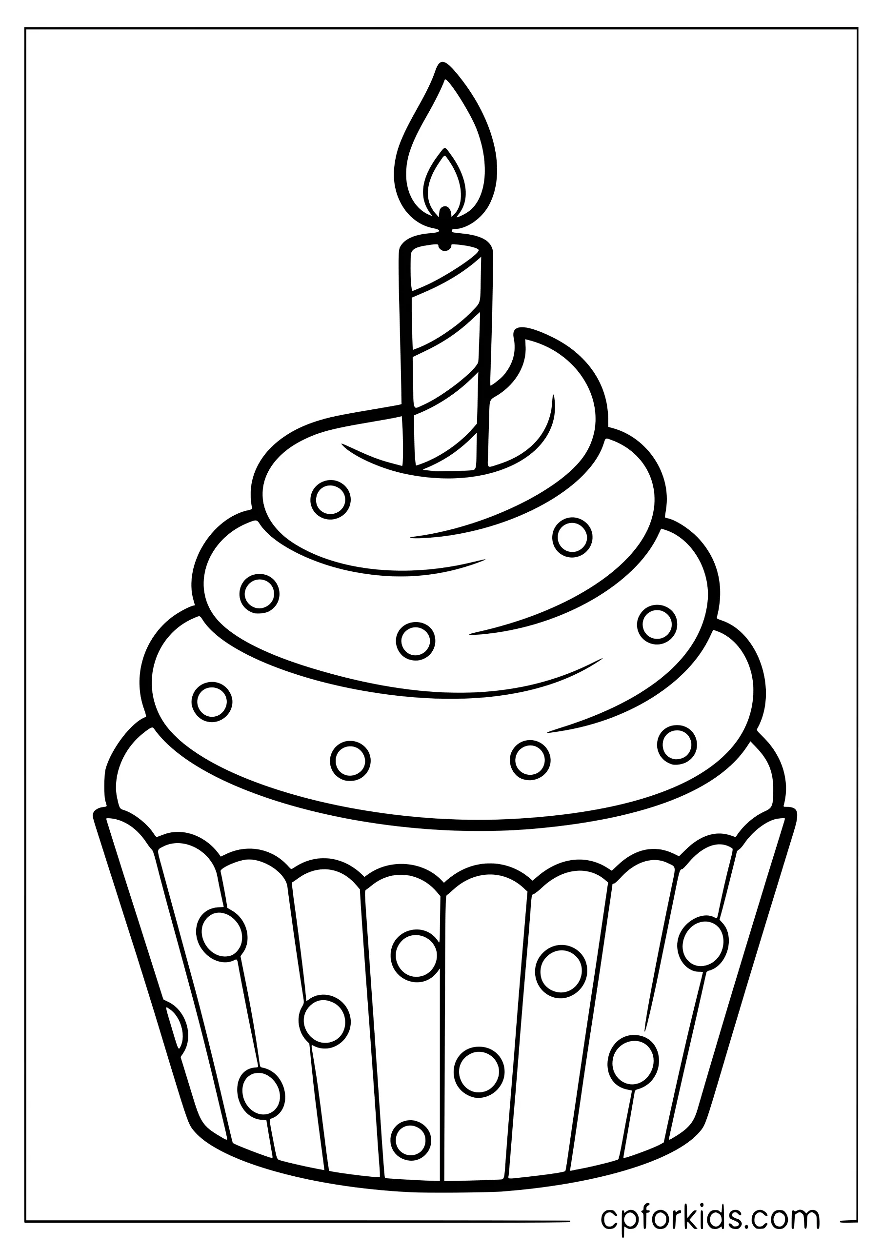 Birthday Cupcake